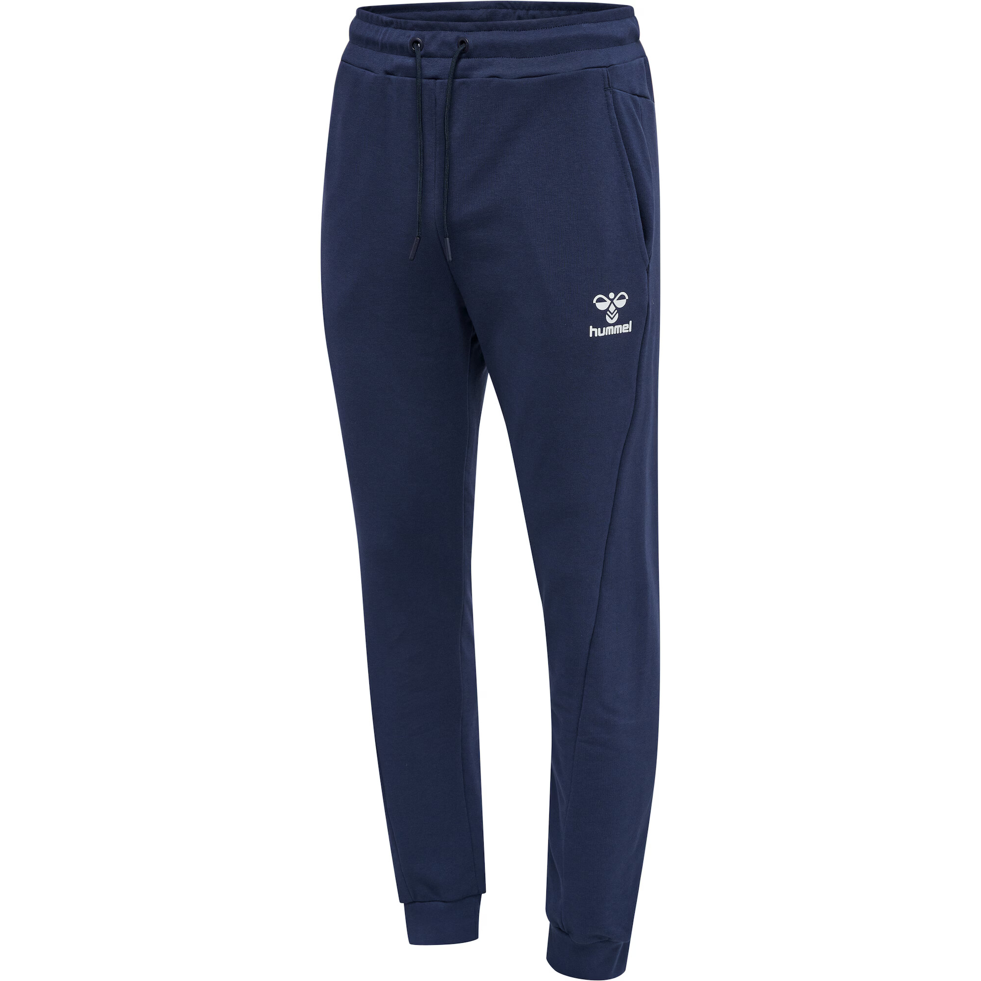 Hummel Pantaloni sport bleumarin / alb - Pled.ro