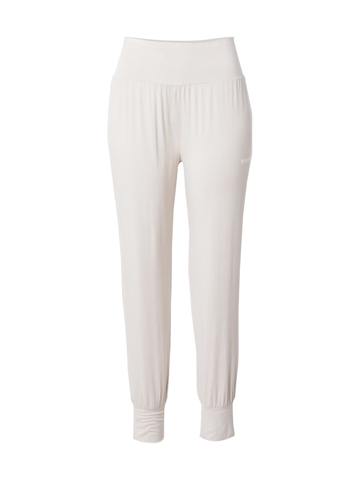 Hummel Pantaloni sport 'Fiona' gri deschis / alb - Pled.ro