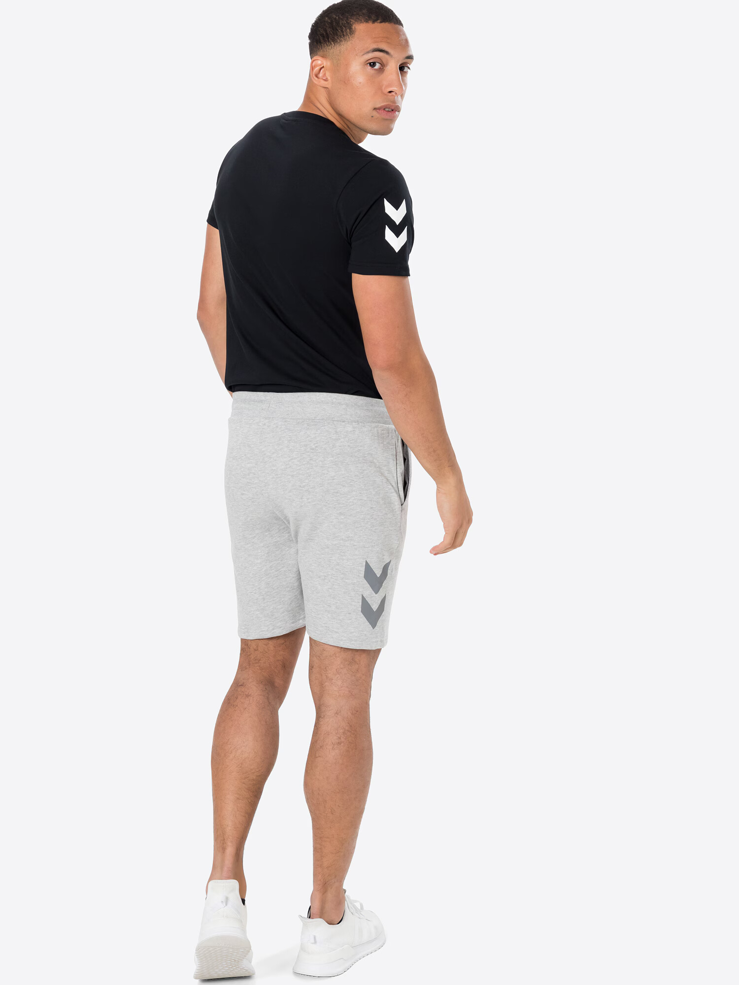 Hummel Pantaloni sport gri - Pled.ro