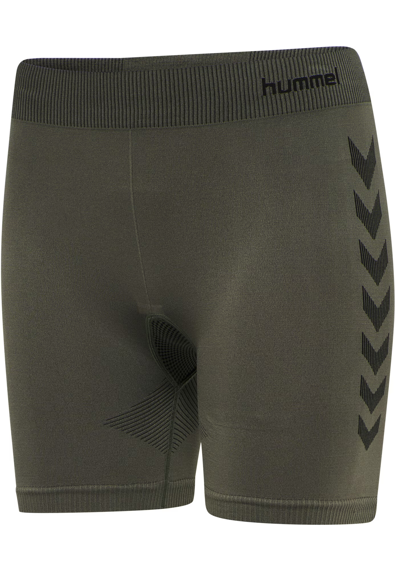 Hummel Pantaloni sport kaki / negru - Pled.ro