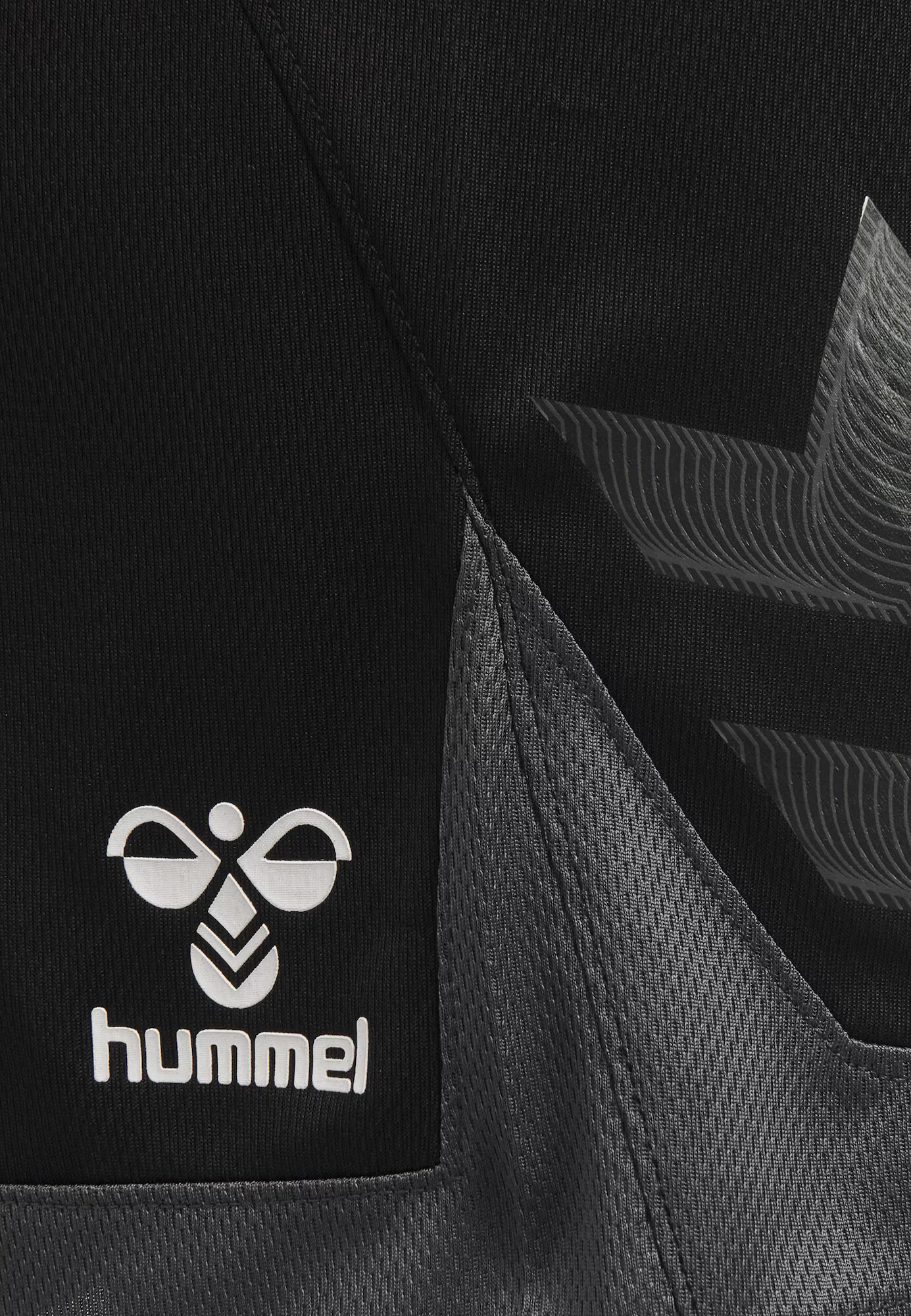 Hummel Pantaloni sport 'Lead' gri închis / negru / alb - Pled.ro