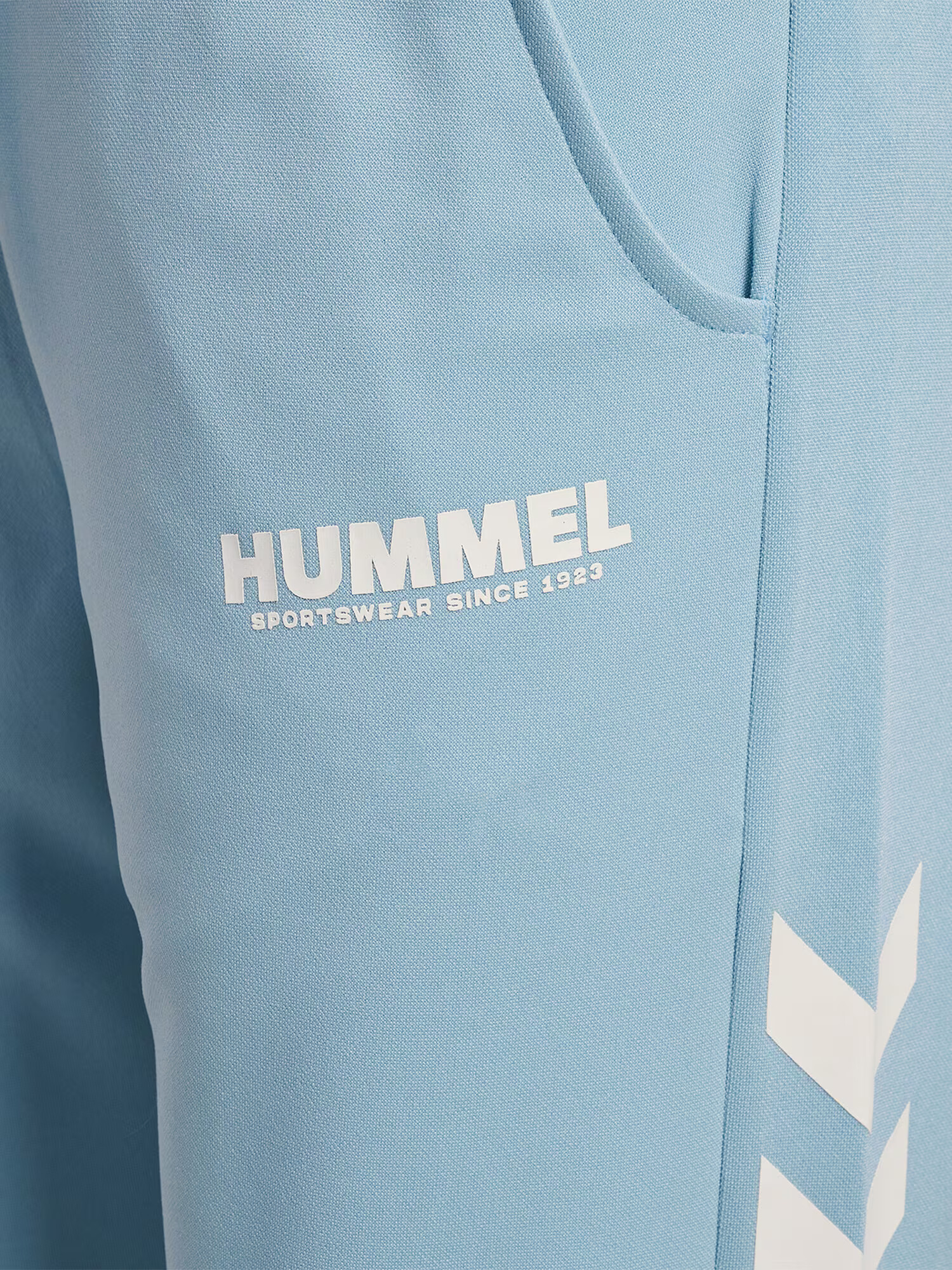 Hummel Pantaloni sport 'Legacy' azuriu / alb - Pled.ro