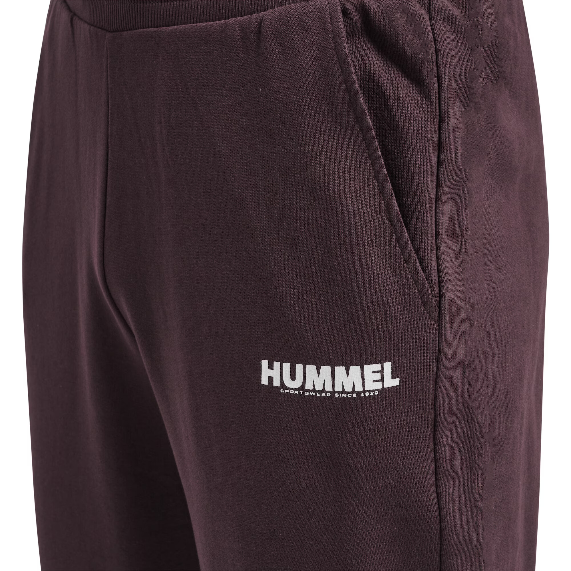 Hummel Pantaloni sport 'Legacy' ciocolatiu / alb - Pled.ro