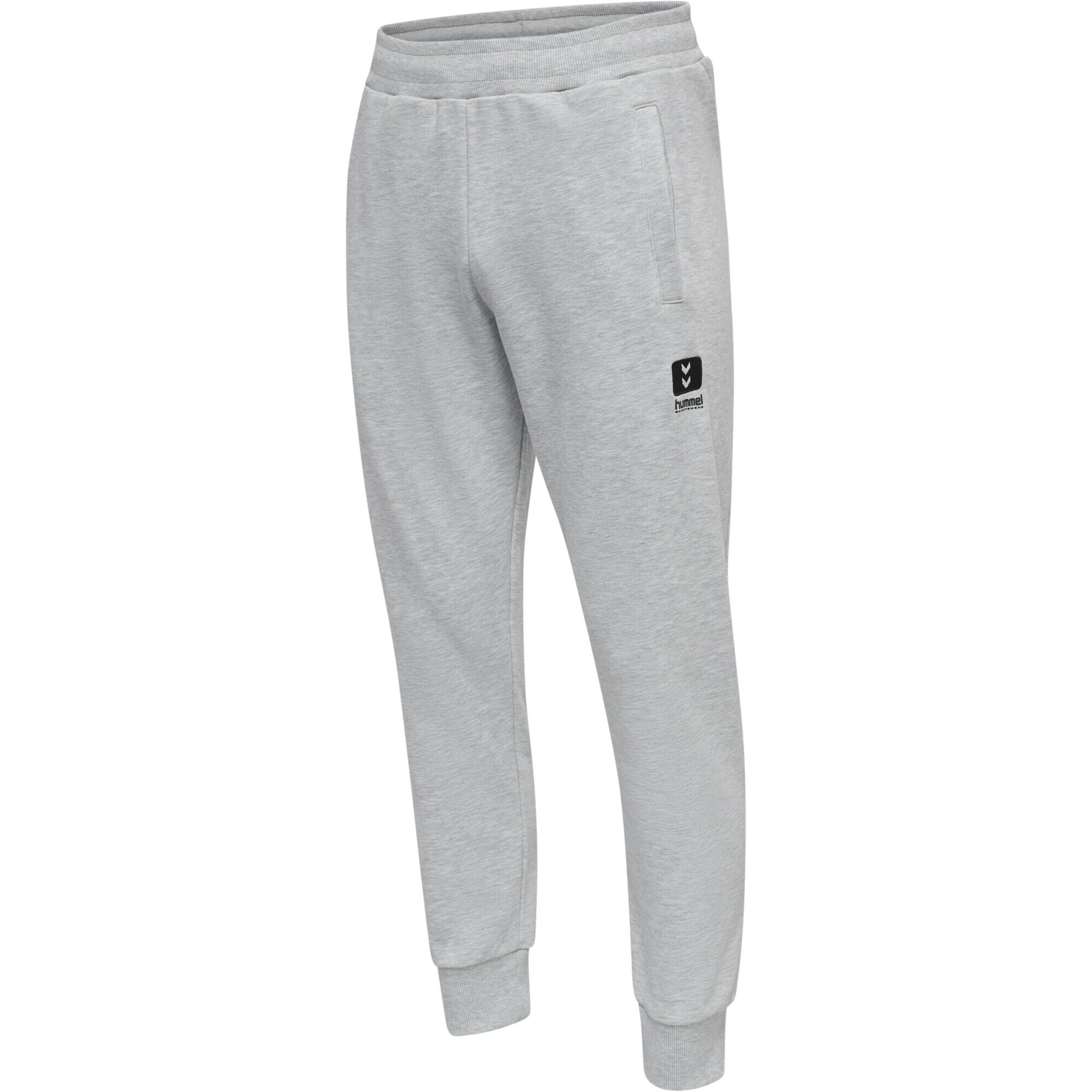 Hummel Pantaloni sport 'Liam' gri amestecat / negru - Pled.ro