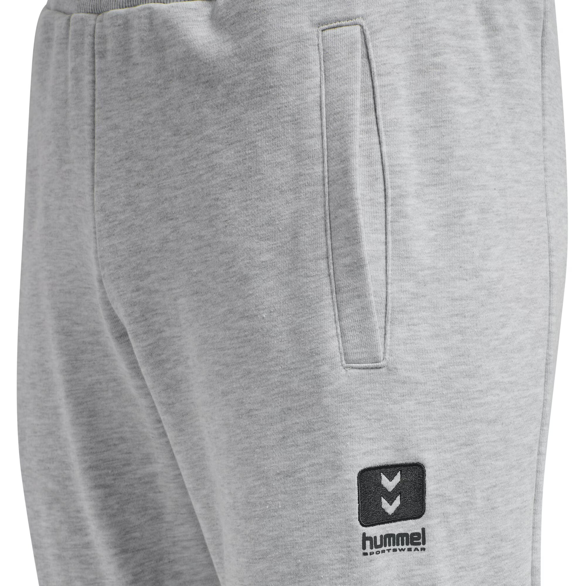 Hummel Pantaloni sport 'Liam' gri amestecat / negru - Pled.ro