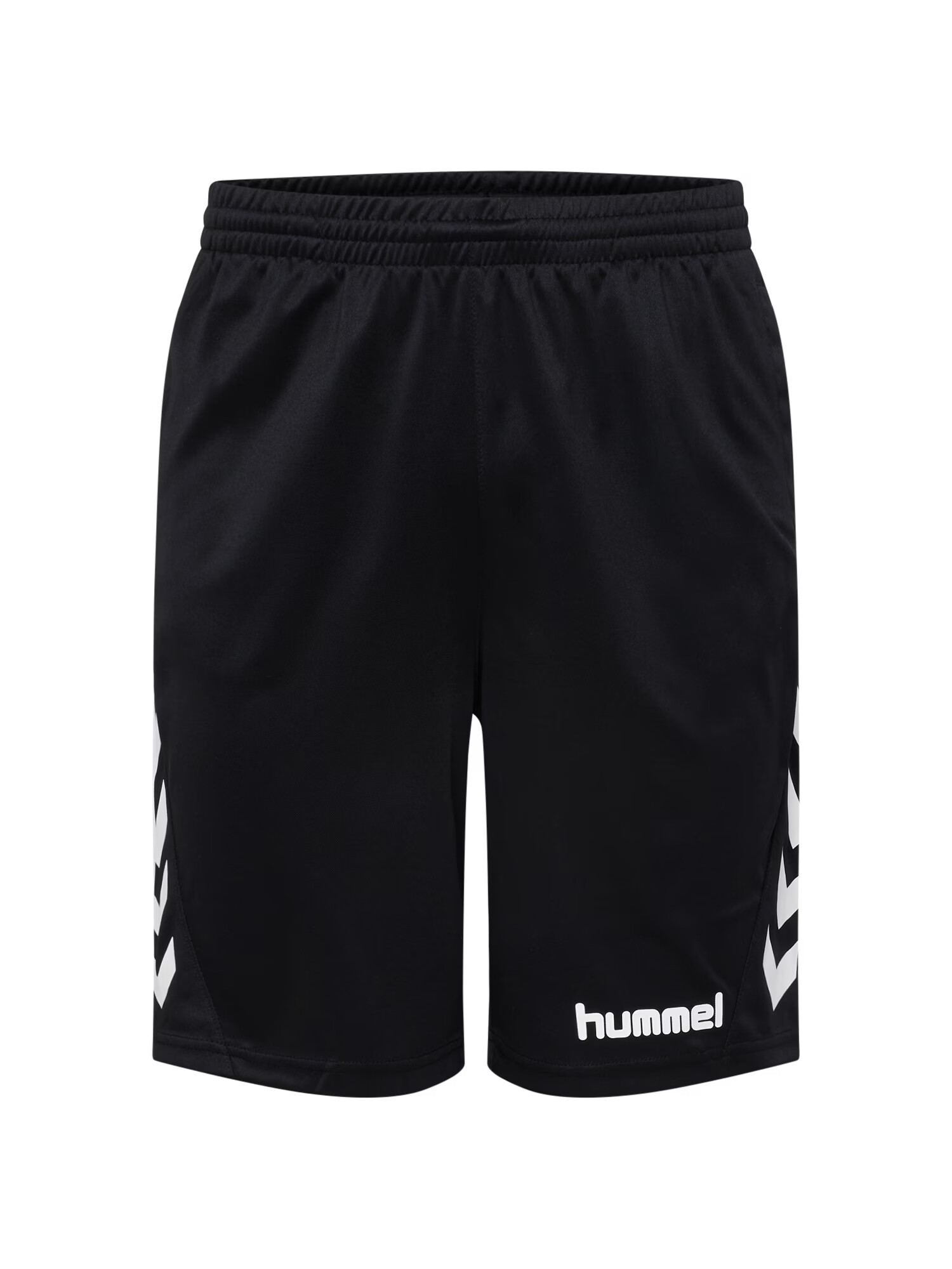 Hummel Pantaloni sport negru / alb - Pled.ro