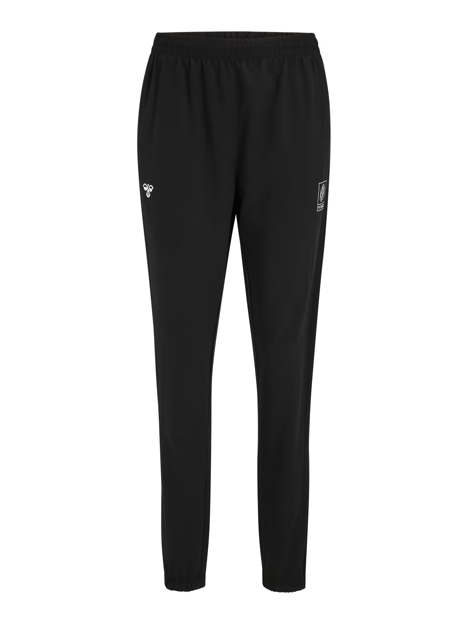 Hummel Pantaloni sport negru / alb - Pled.ro