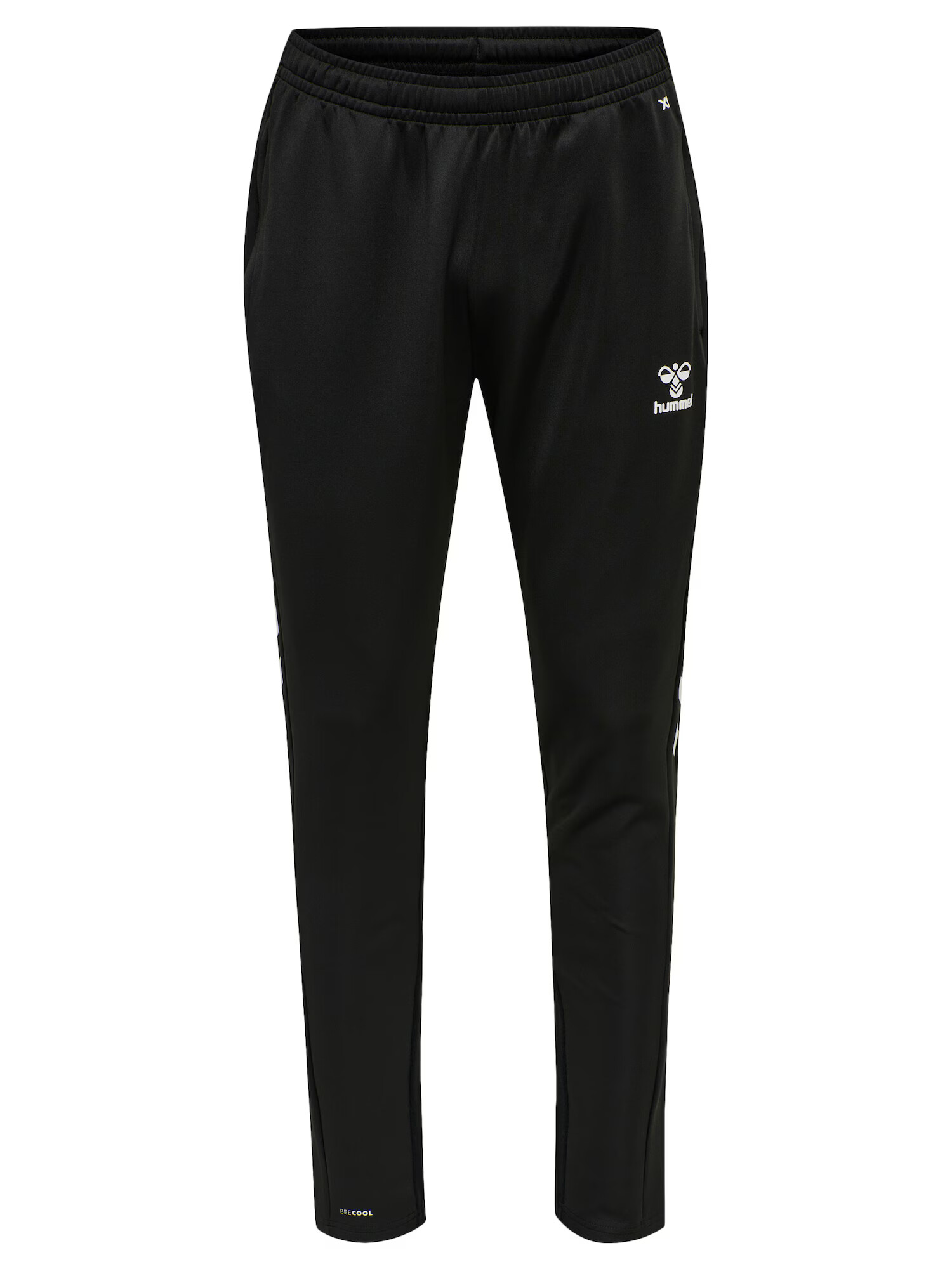 Hummel Pantaloni sport negru / alb - Pled.ro