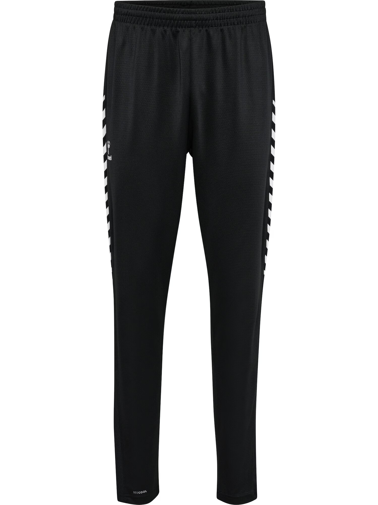 Hummel Pantaloni sport negru / alb - Pled.ro