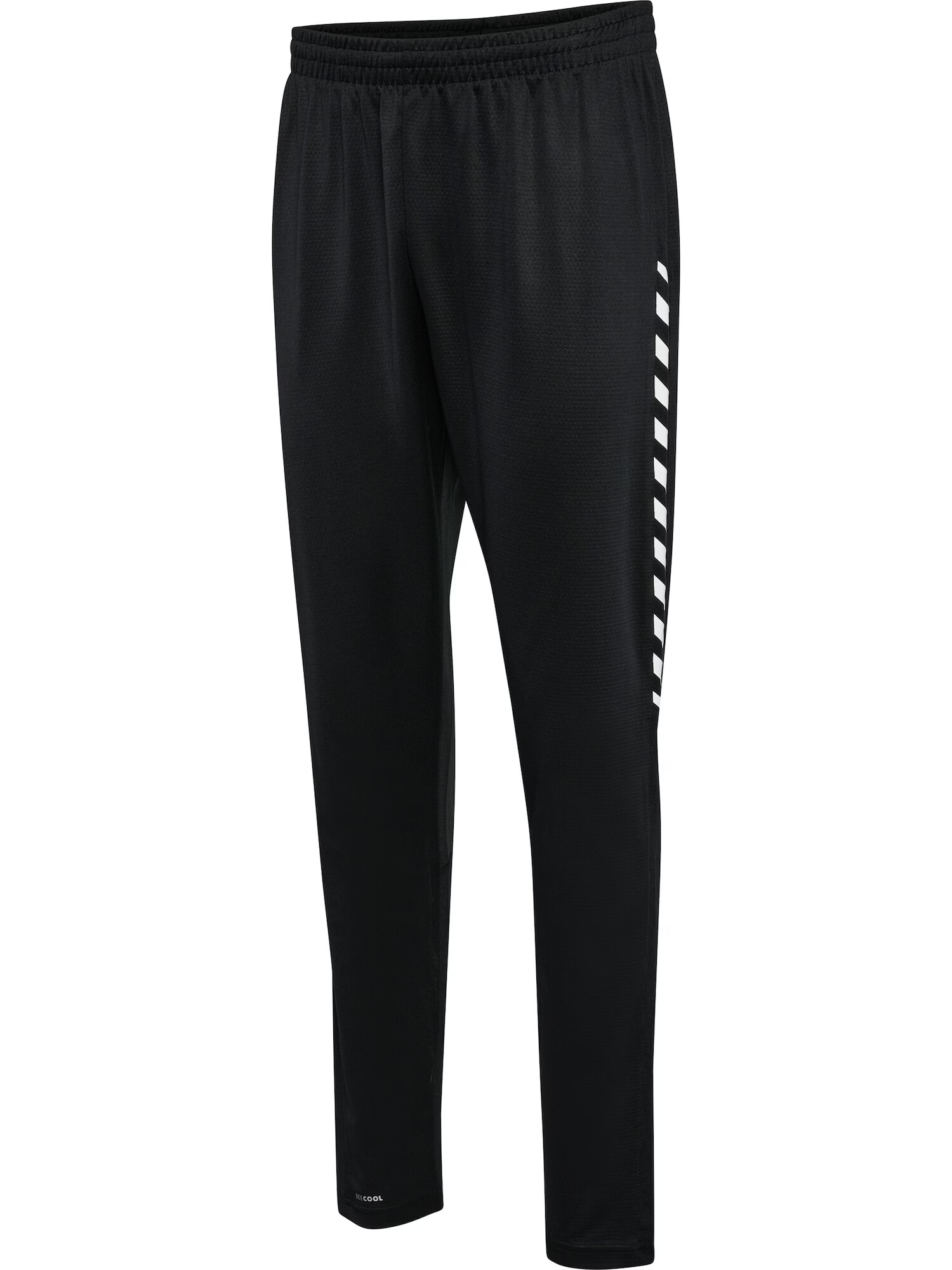 Hummel Pantaloni sport negru / alb - Pled.ro