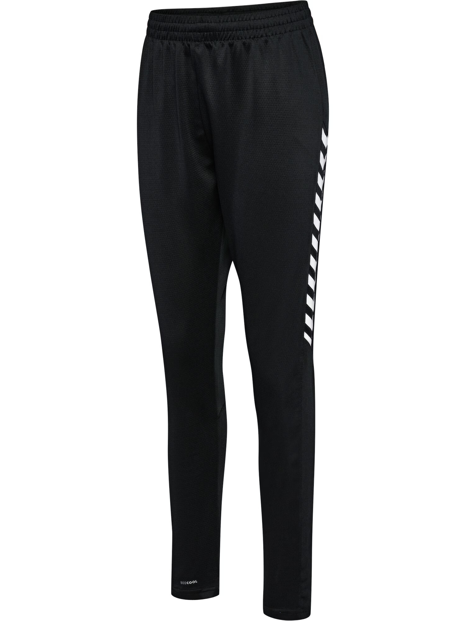 Hummel Pantaloni sport negru / alb - Pled.ro