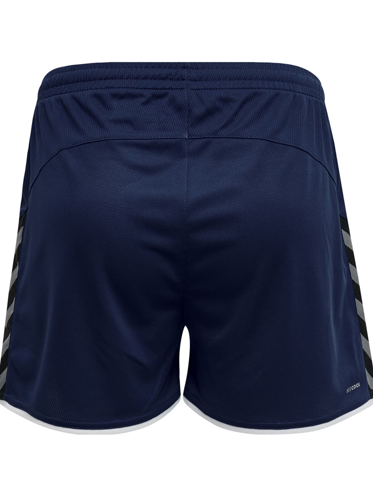 Hummel Pantaloni sport 'Poly' albastru marin / gri argintiu / negru / alb - Pled.ro