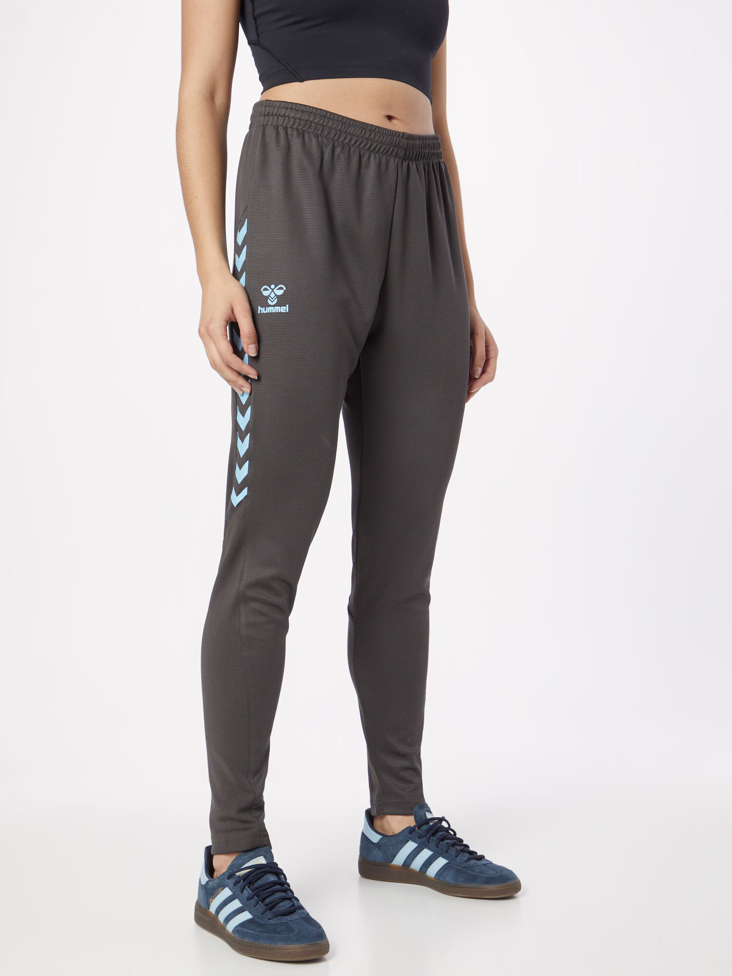 Hummel Pantaloni sport albastru deschis / mov vânătă - Pled.ro