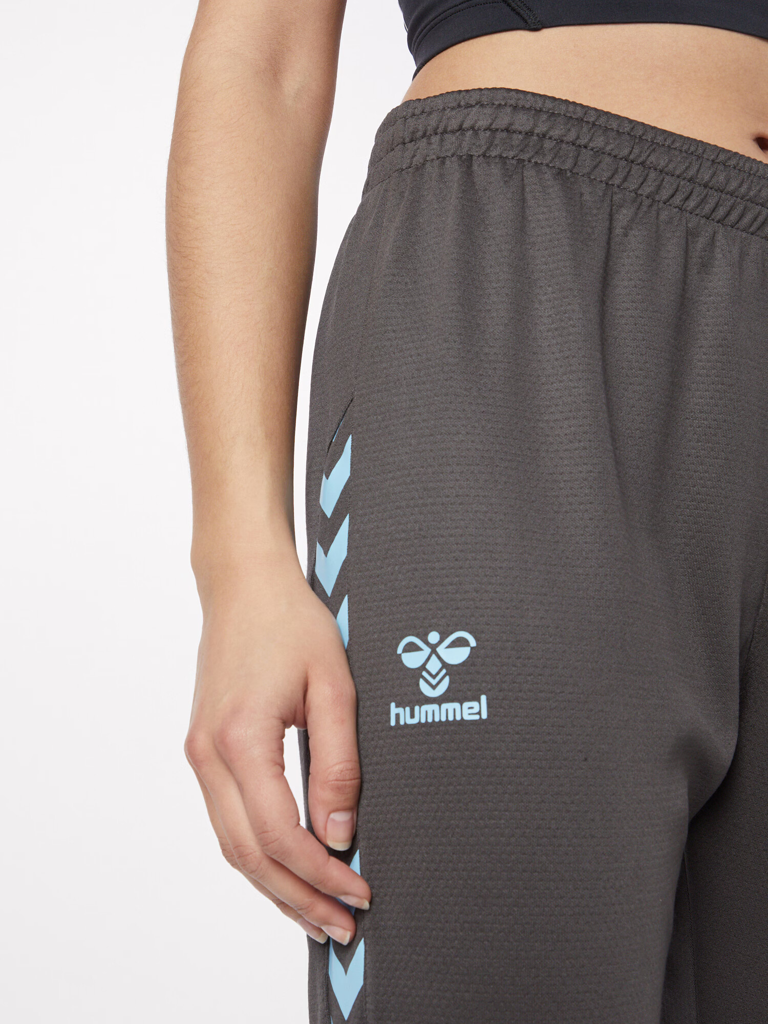 Hummel Pantaloni sport albastru deschis / mov vânătă - Pled.ro