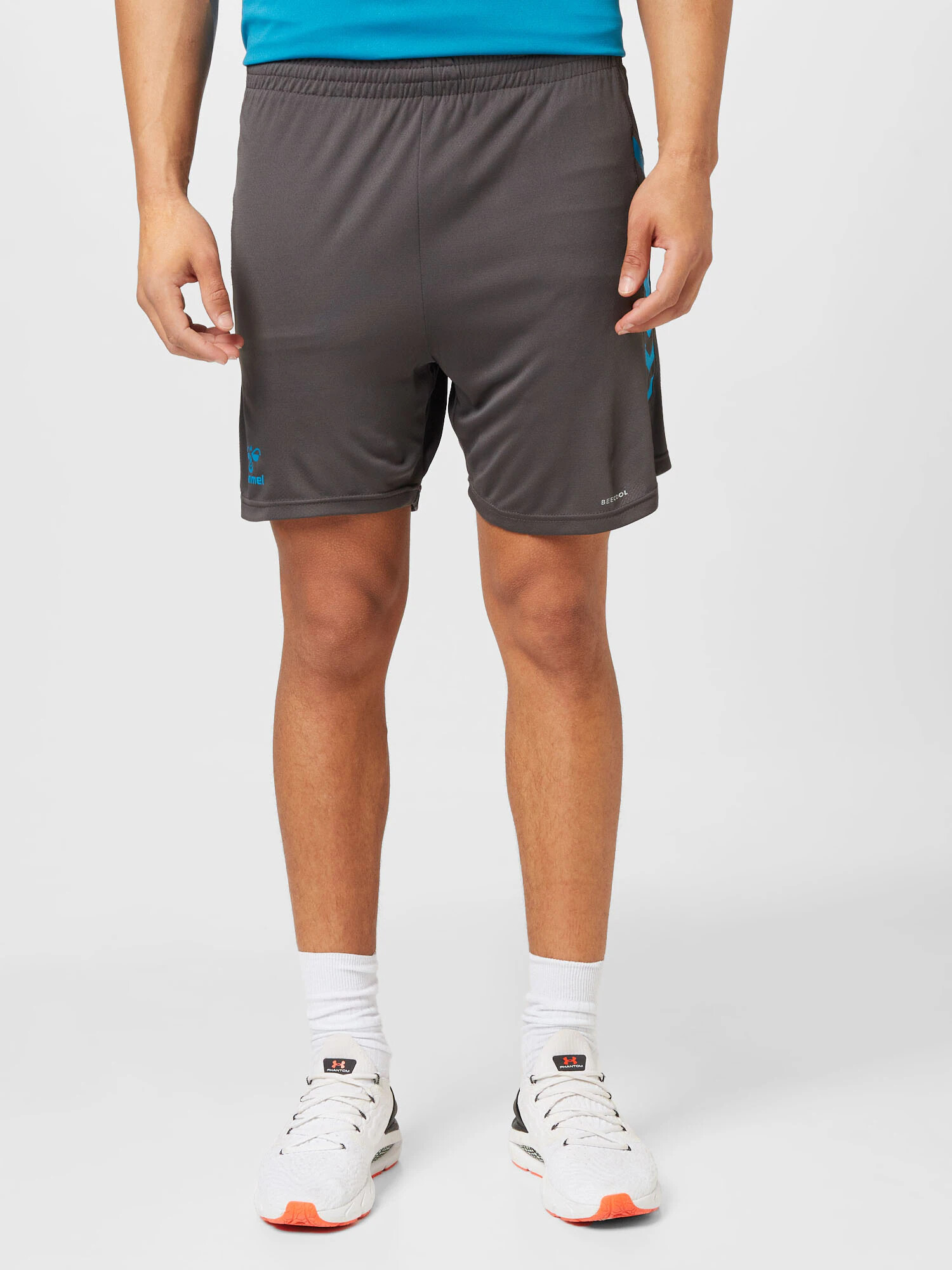 Hummel Pantaloni sport 'Staltic' azuriu / gri grafit - Pled.ro