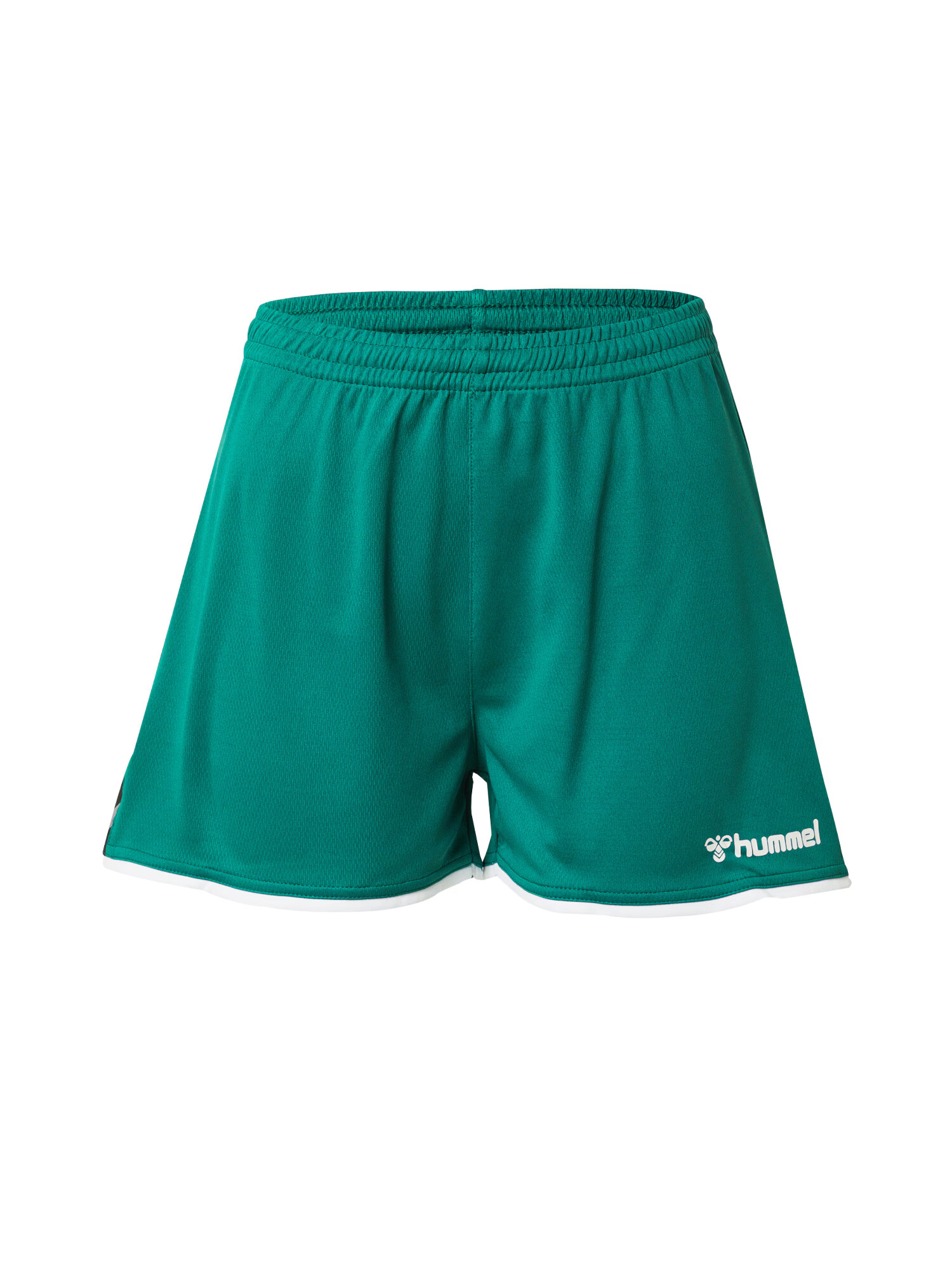 Hummel Pantaloni sport verde închis / alb - Pled.ro