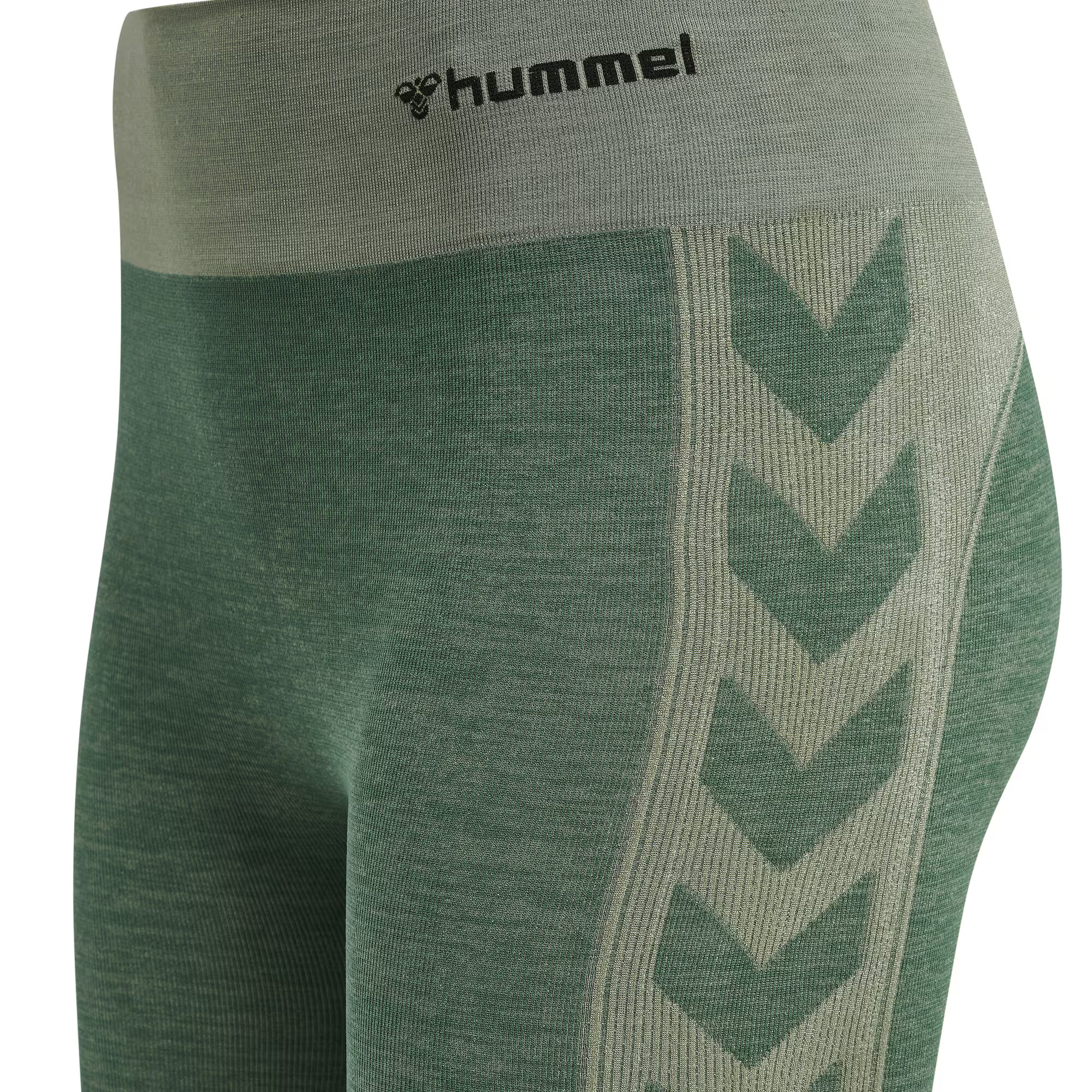 Hummel Pantaloni sport verde / verde închis / negru - Pled.ro