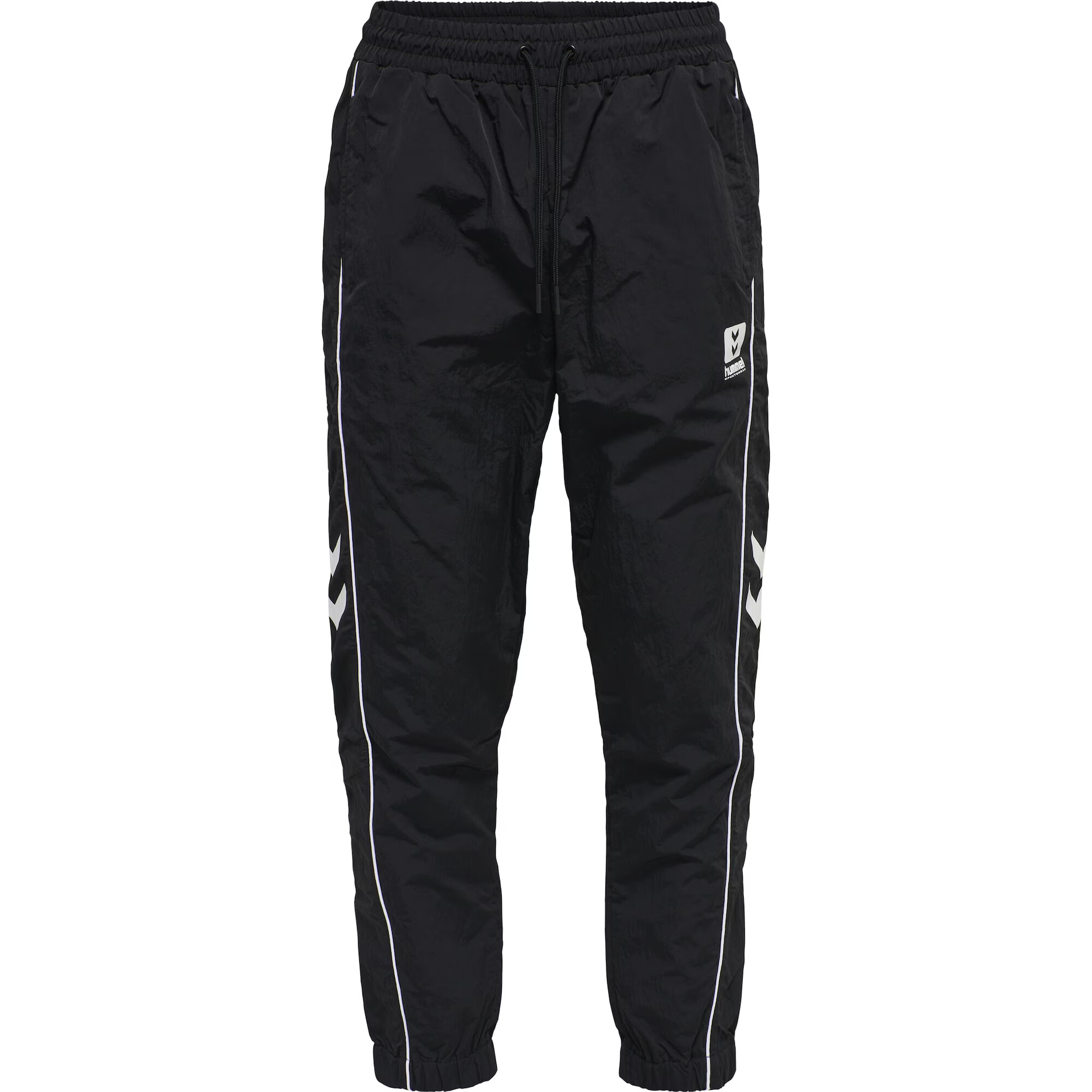 Hummel Pantaloni sport 'Walter' negru / alb - Pled.ro