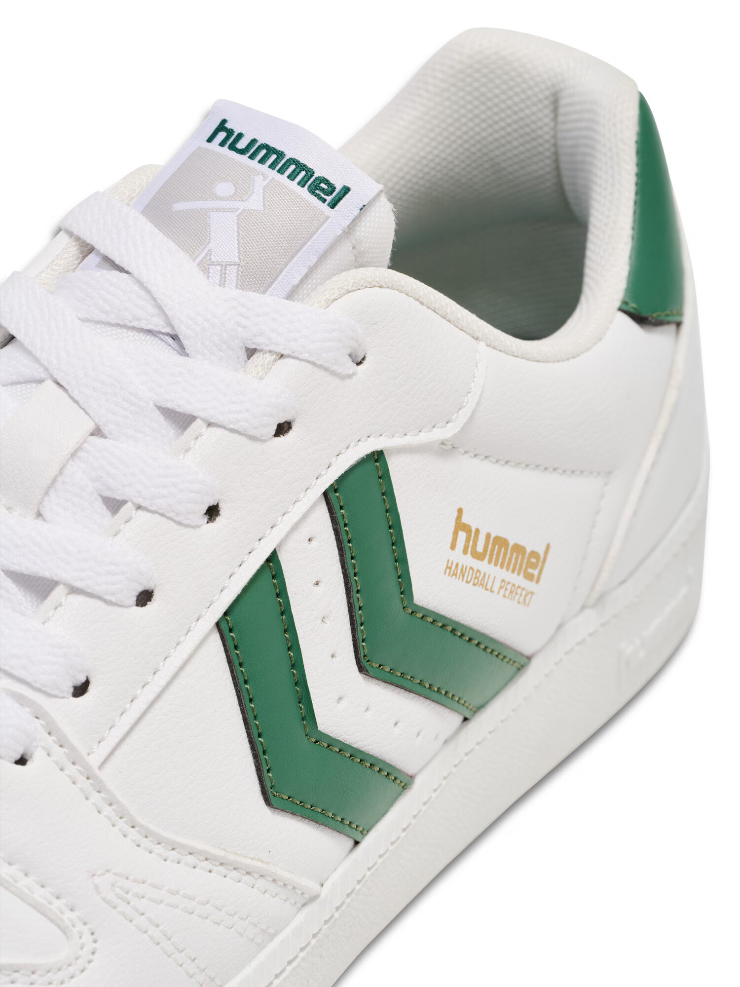 Hummel Pantofi sport auriu / verde închis / alb - Pled.ro