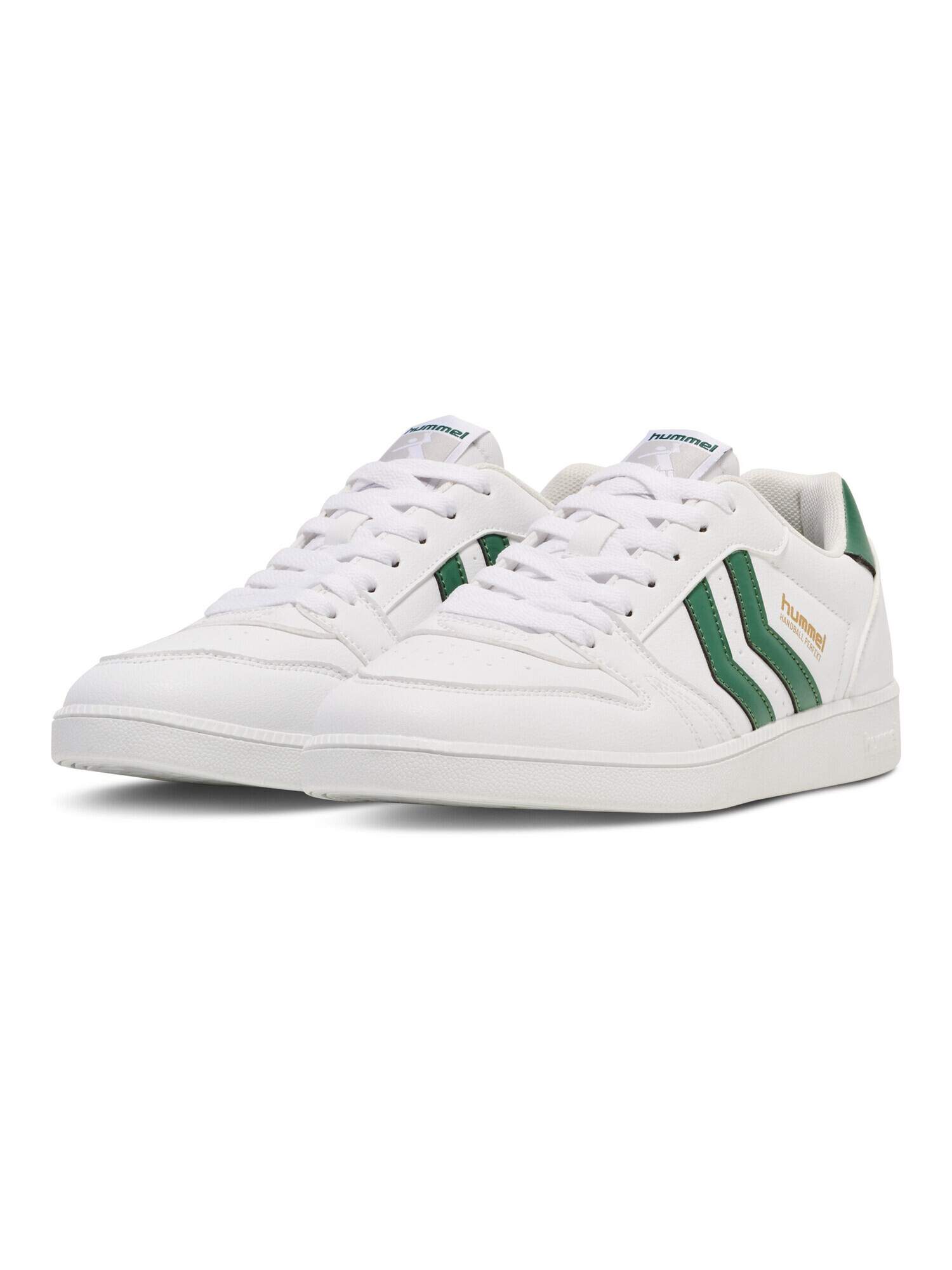 Hummel Pantofi sport auriu / verde închis / alb - Pled.ro