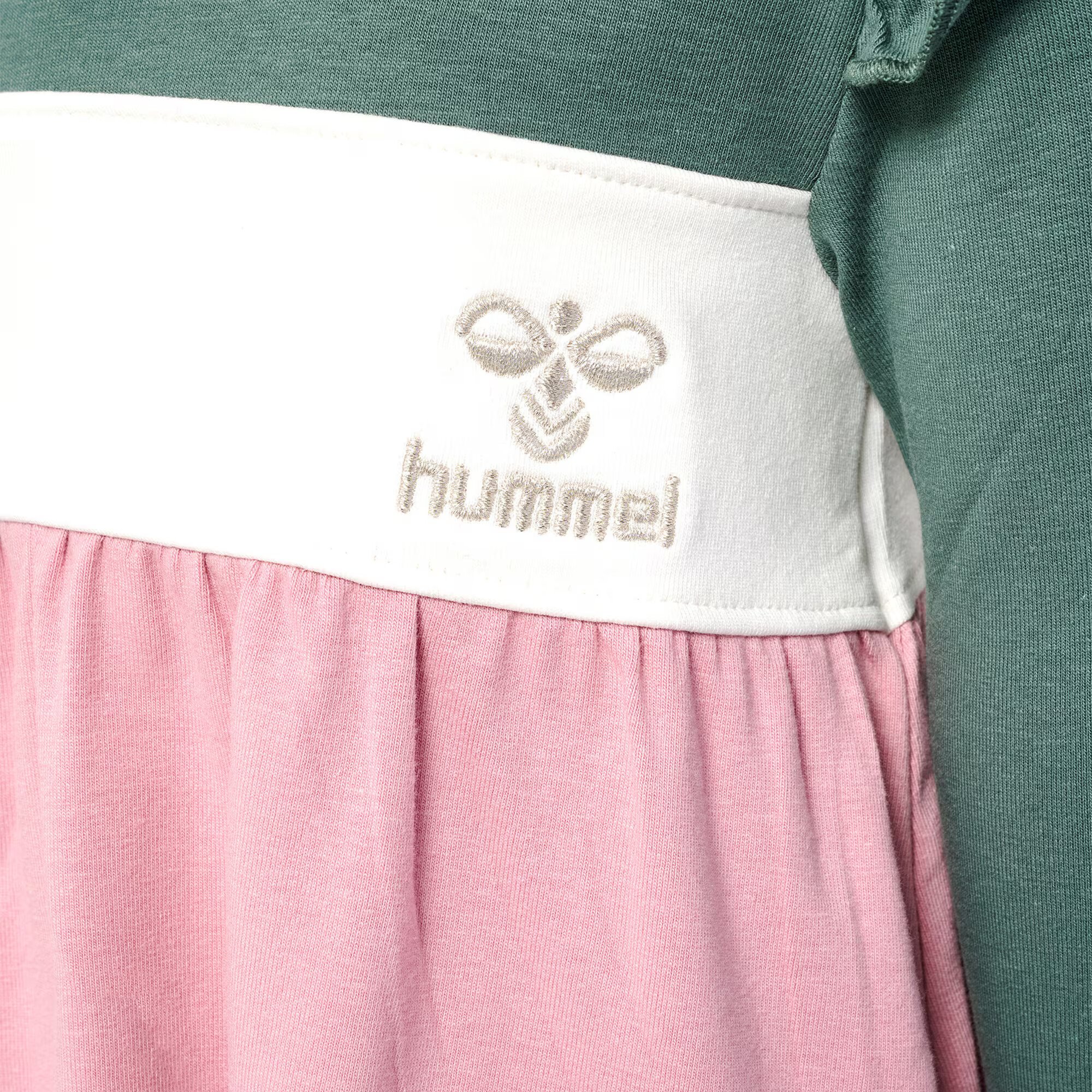 Hummel Rochie 'Jamila' verde / rosé / alb - Pled.ro