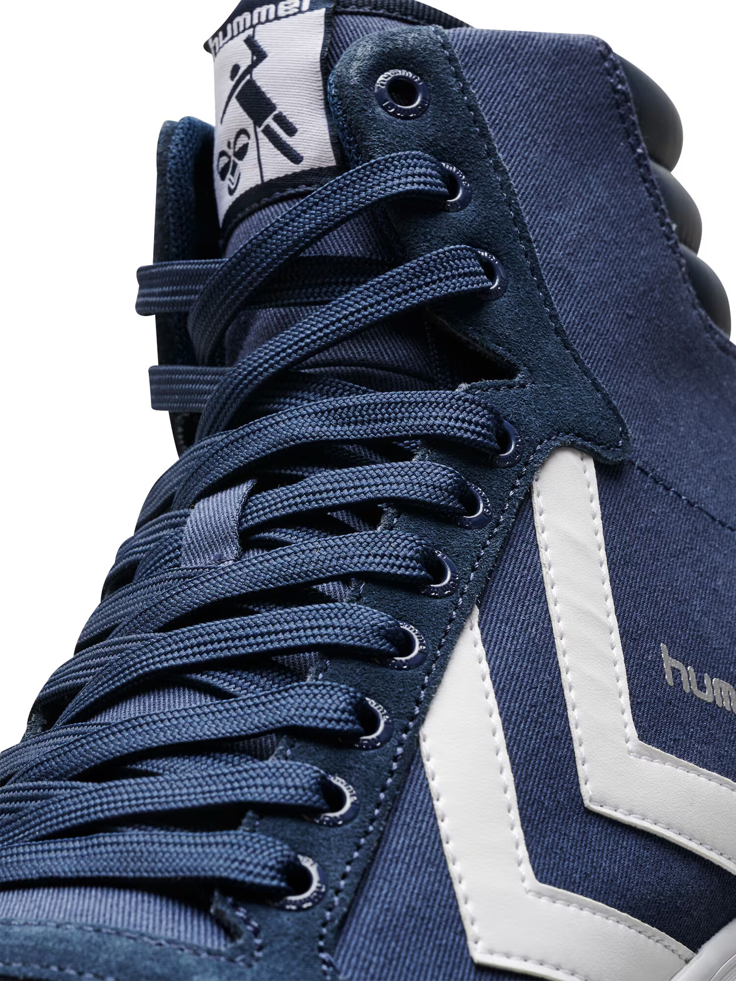 Hummel Sneaker înalt 'Slimmer Stadil' albastru marin / bleumarin / alb - Pled.ro