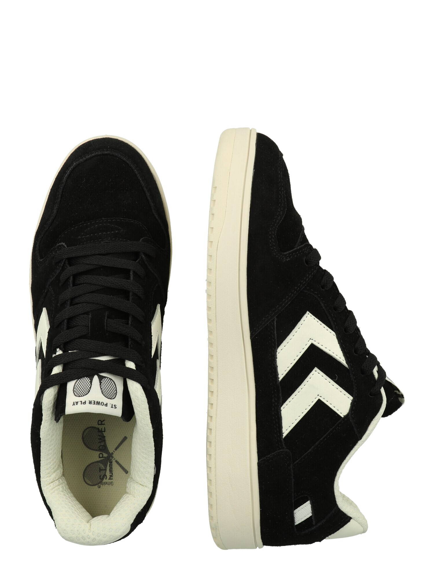 Hummel Sneaker low 'St. Power Play' negru / alb - Pled.ro