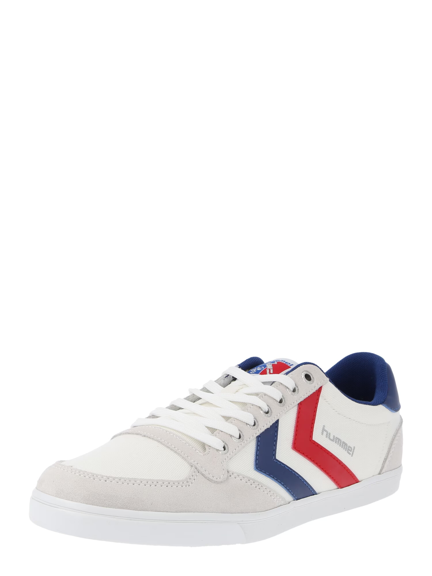 Hummel Sneaker înalt 'Stadil' bleumarin / gri argintiu / gri deschis / roși aprins / alb - Pled.ro