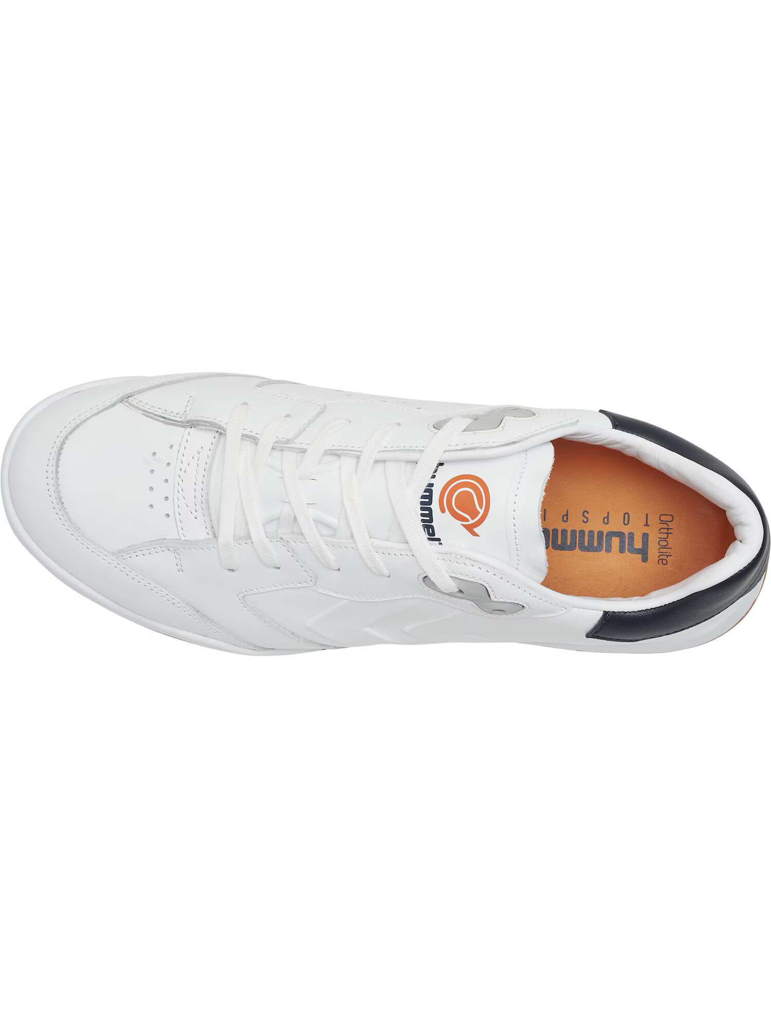 Hummel Sneaker low 'TOP SPIN REACH LX-E' bleumarin / roșu / alb - Pled.ro