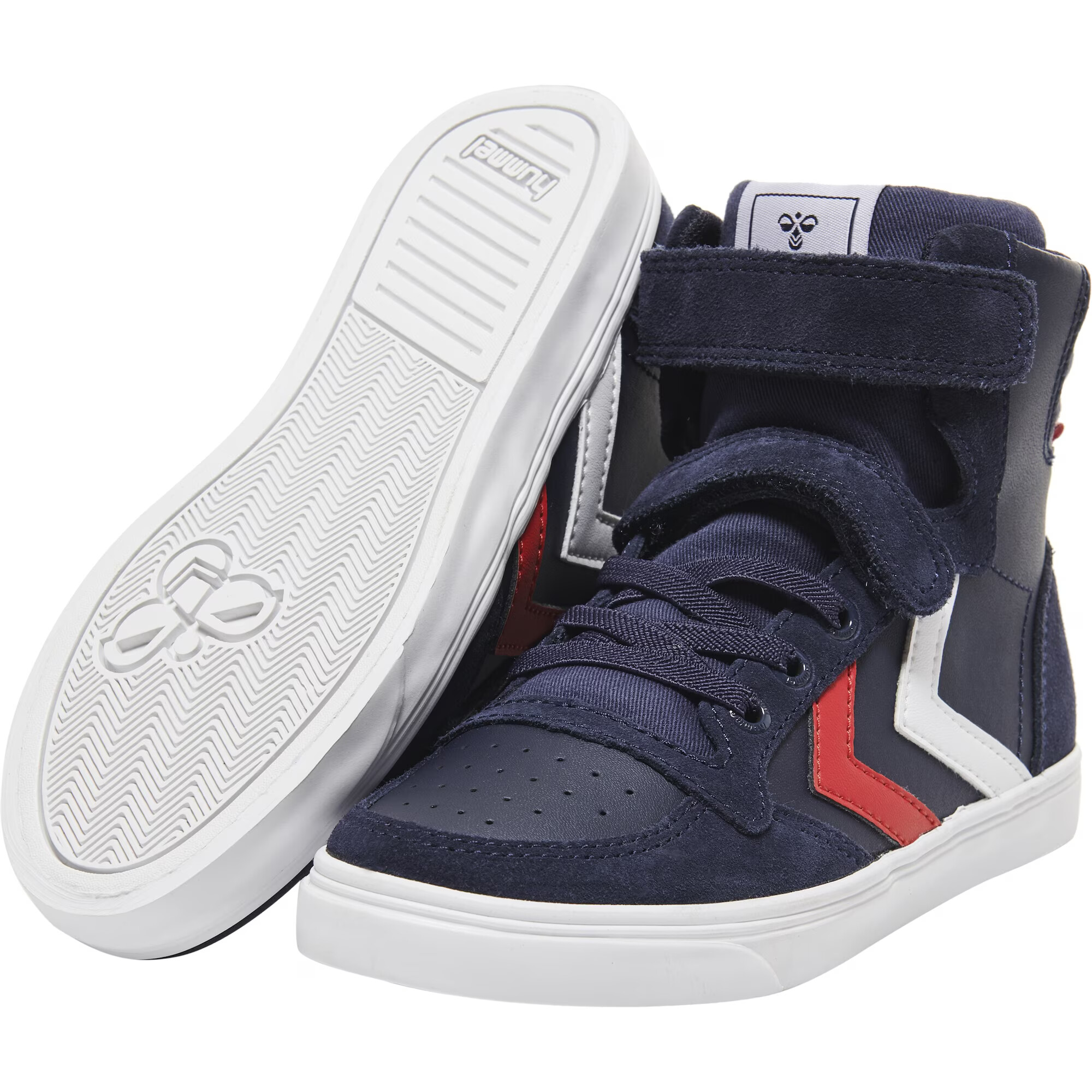 Hummel Sneaker 'Slimmer Stadil' albastru noapte / roșu / alb - Pled.ro