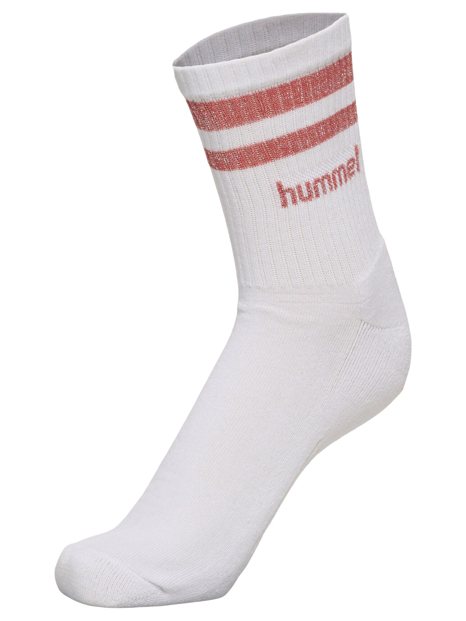 Hummel Șosete sport roz zmeură / roșu / negru / alb - Pled.ro