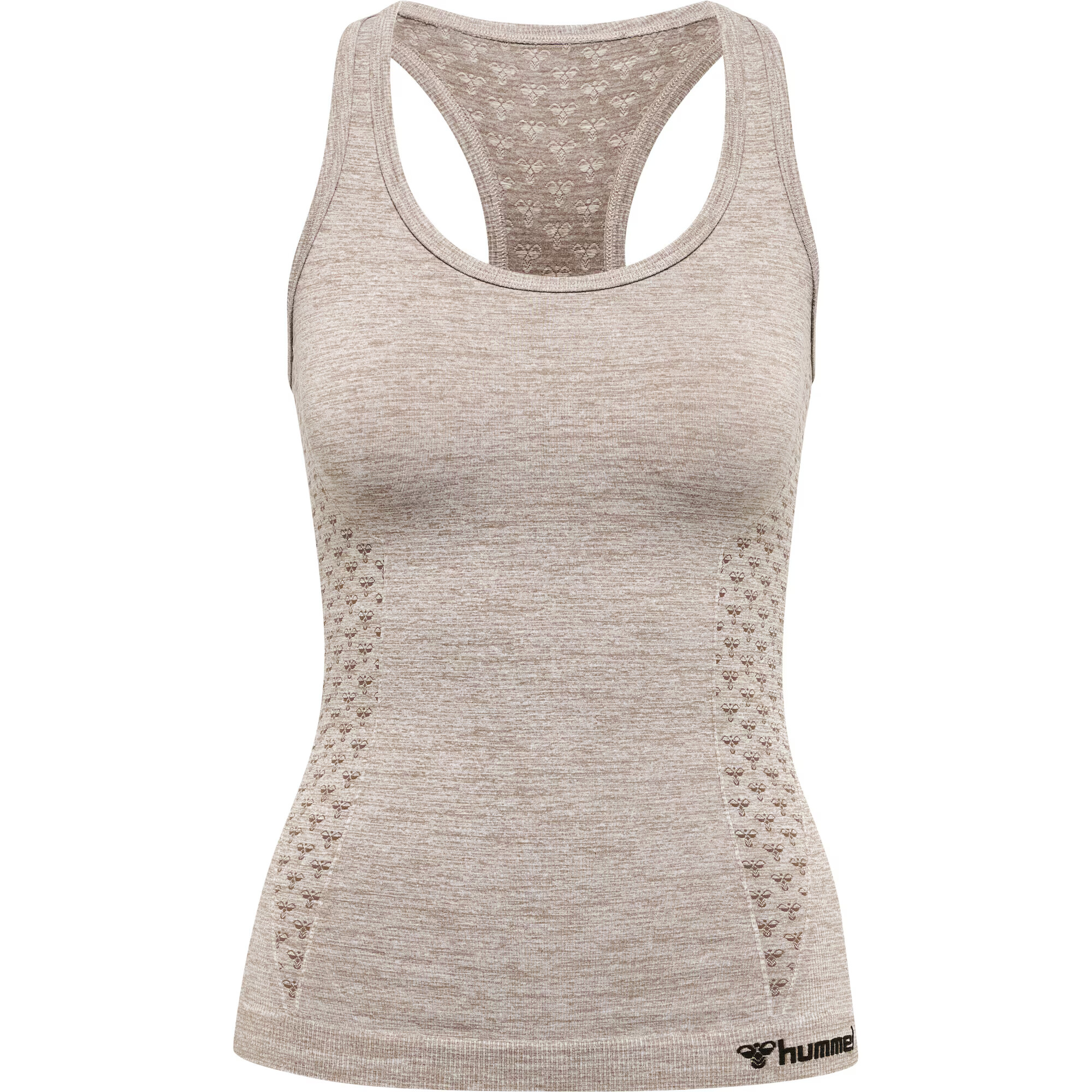 Hummel Sport top bej amestecat - Pled.ro