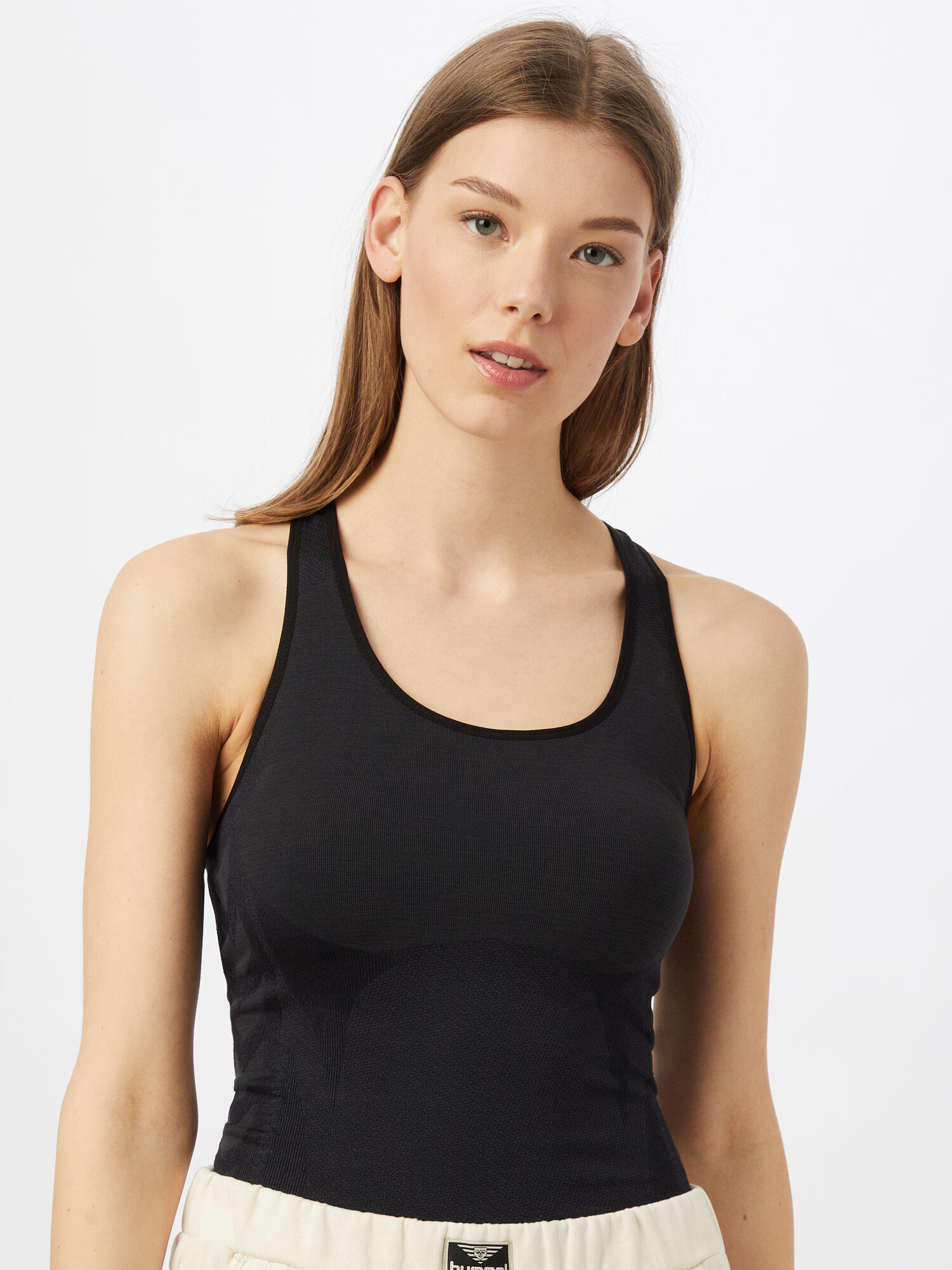 Hummel Sport top gri / negru - Pled.ro