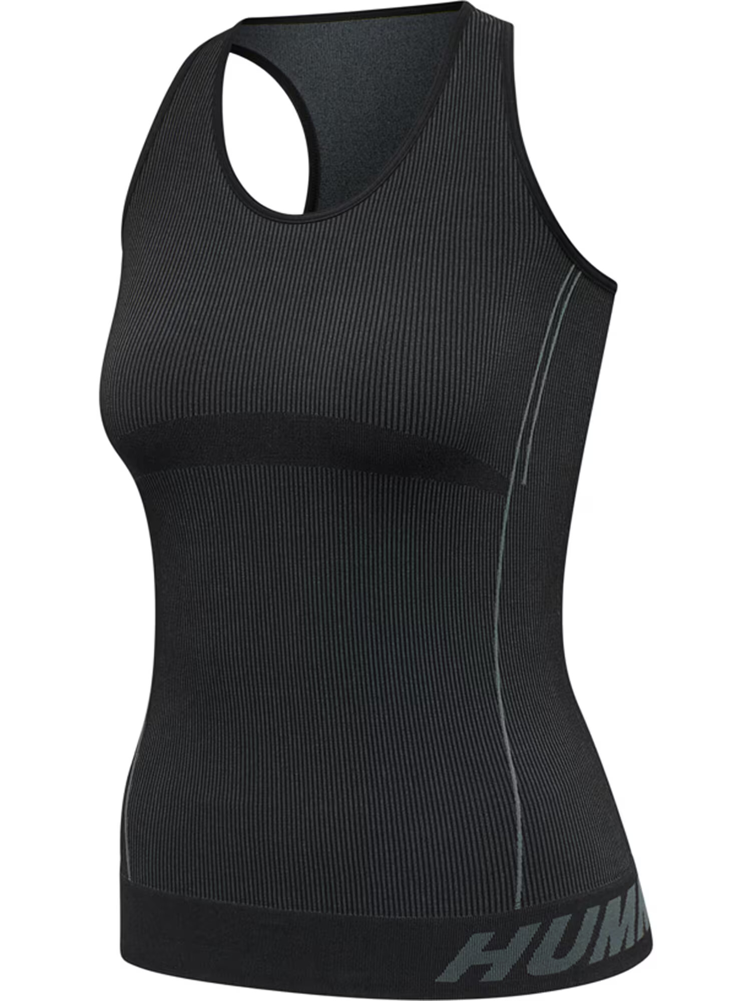 Hummel Sport top gri / negru - Pled.ro