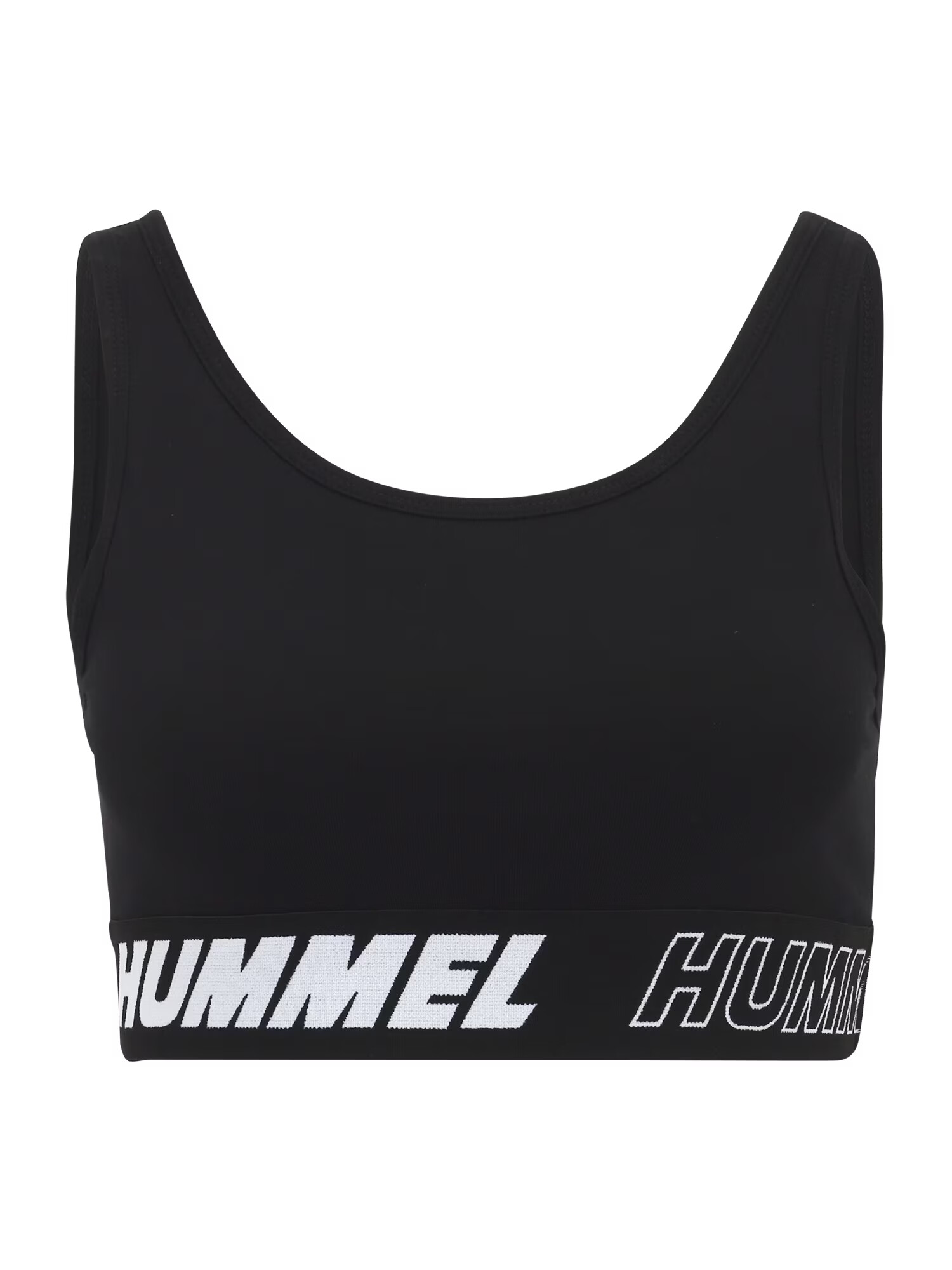 Hummel Sport top 'Maja' negru / alb - Pled.ro