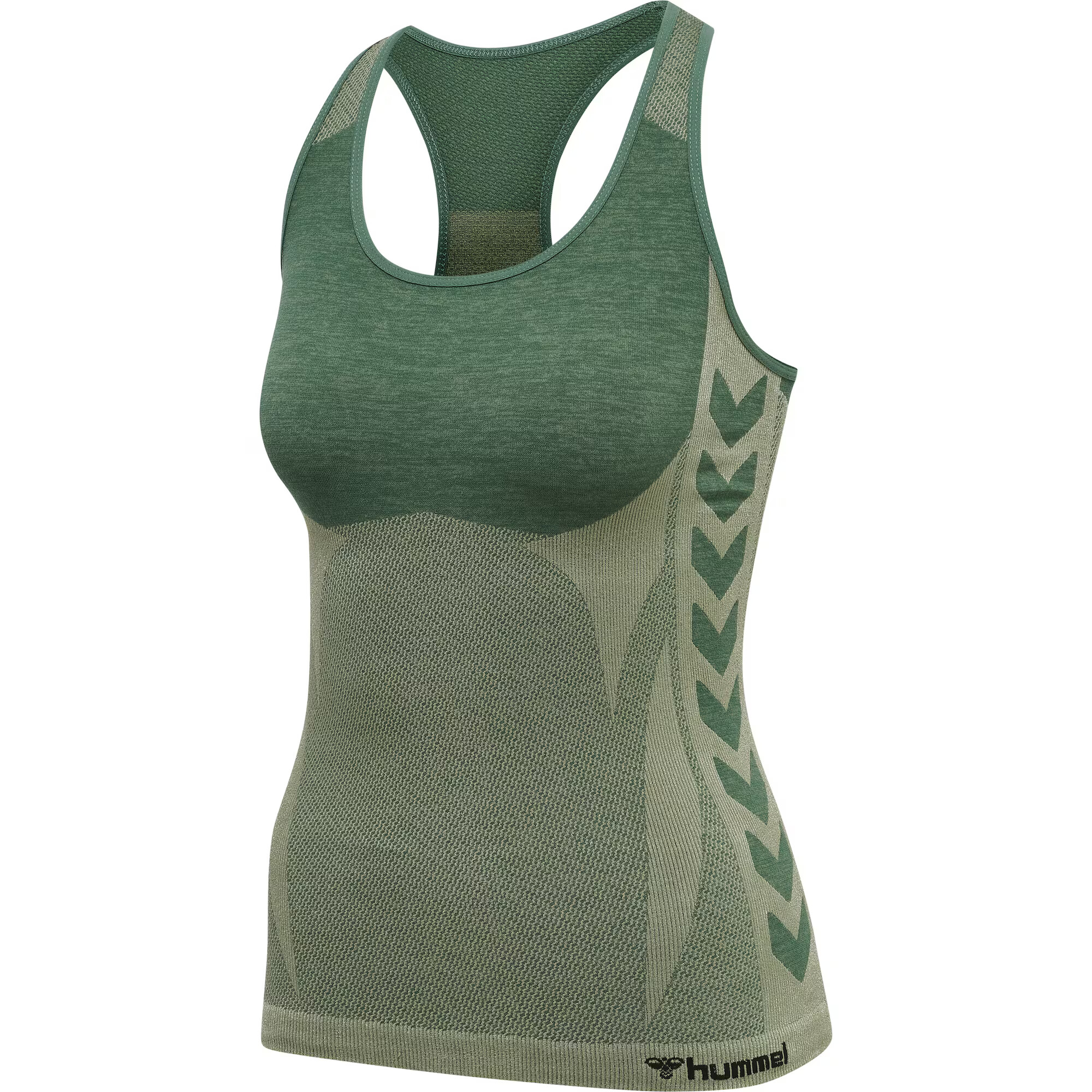 Hummel Sport top verde / oliv - Pled.ro