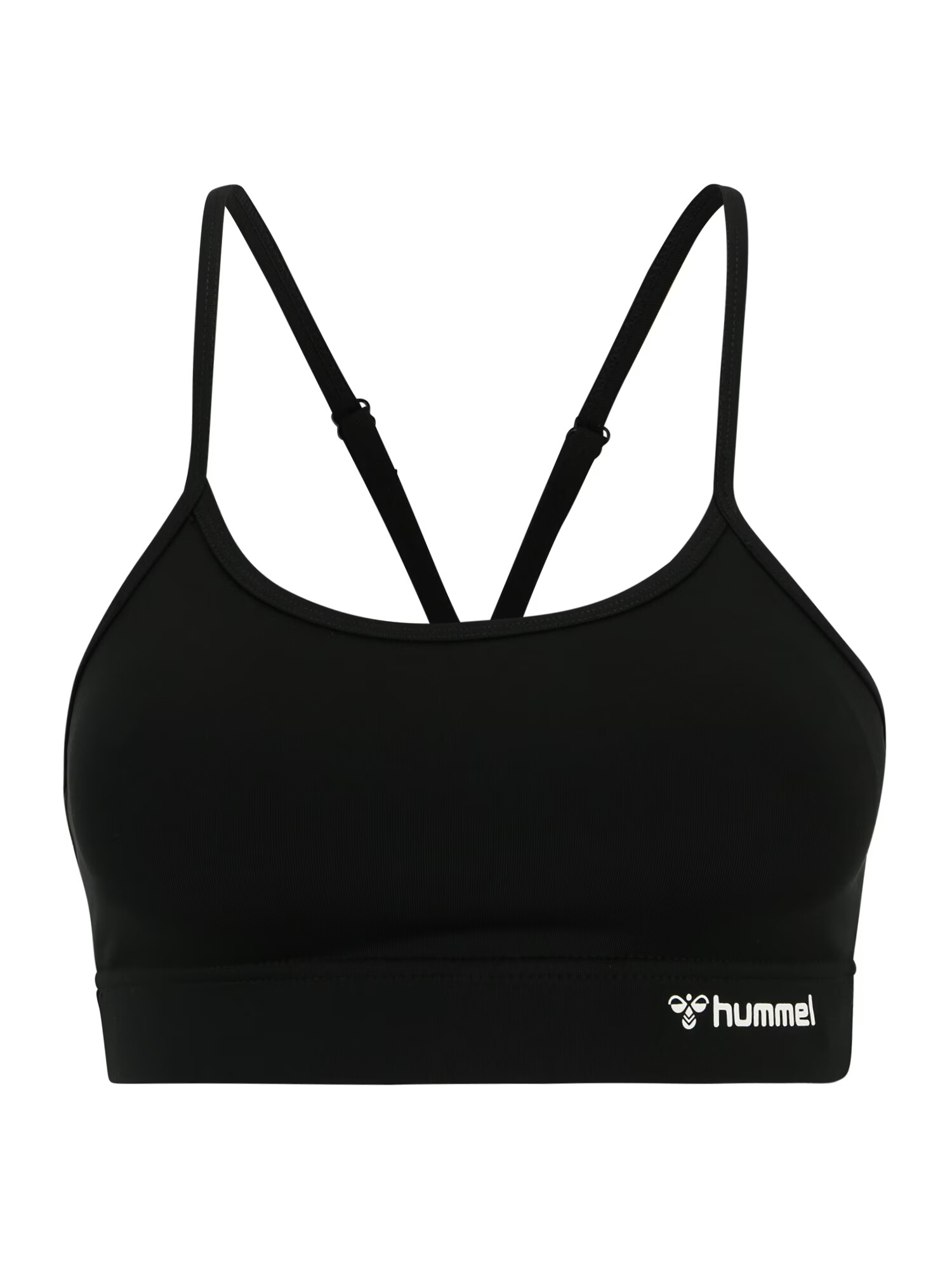 Hummel Sutien sport 'Chipo' negru / alb - Pled.ro