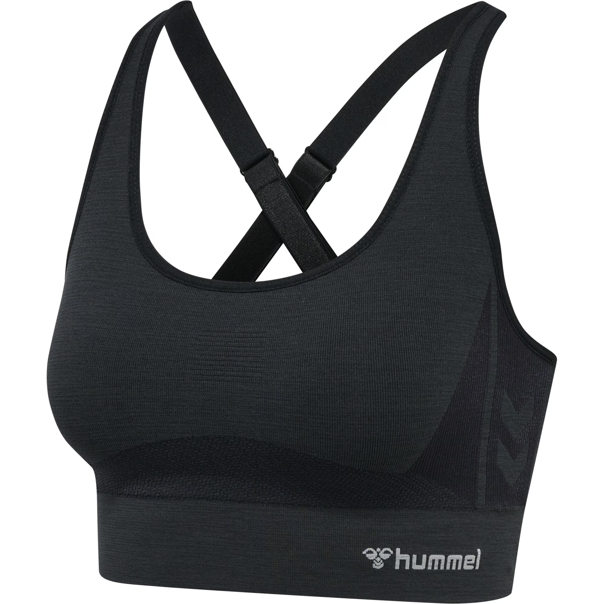 Hummel Sport top gri deschis / negru - Pled.ro