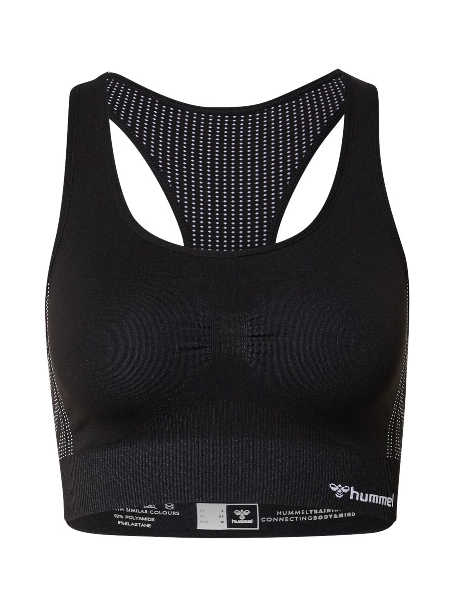 Hummel Sutien sport negru / alb - Pled.ro