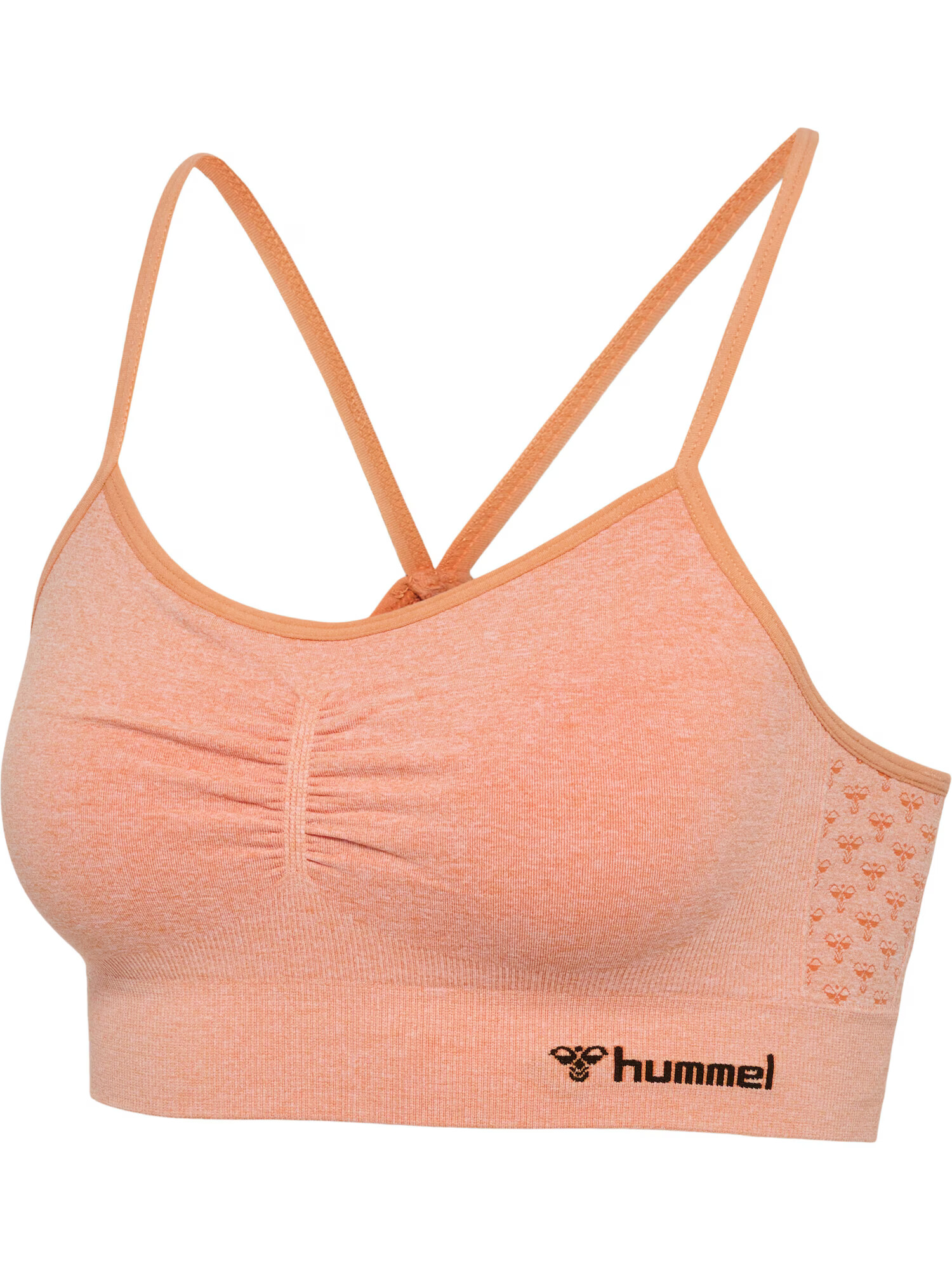 Hummel Sutien sport portocaliu homar / negru - Pled.ro