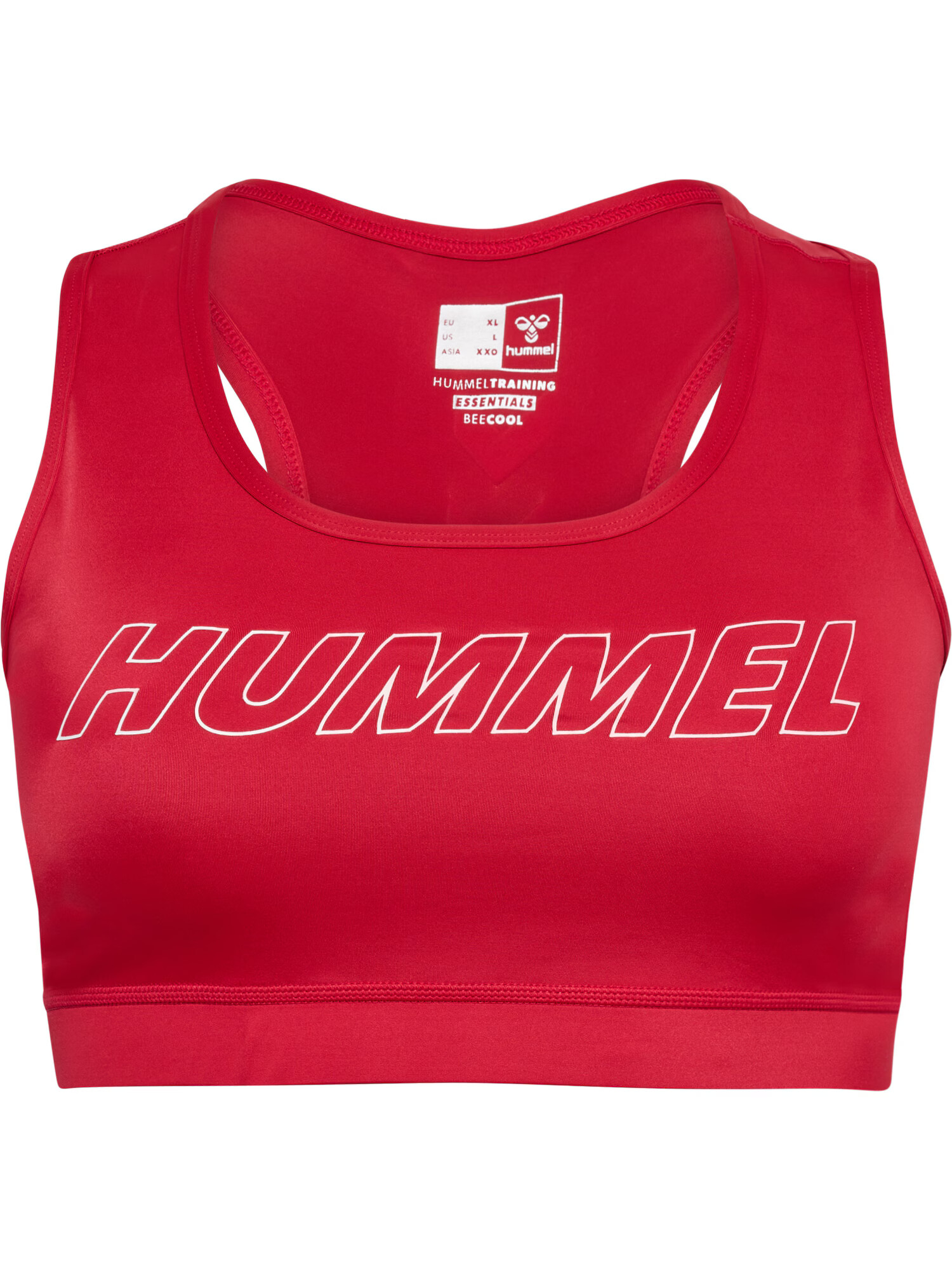 Hummel Sutien sport roșu / alb - Pled.ro