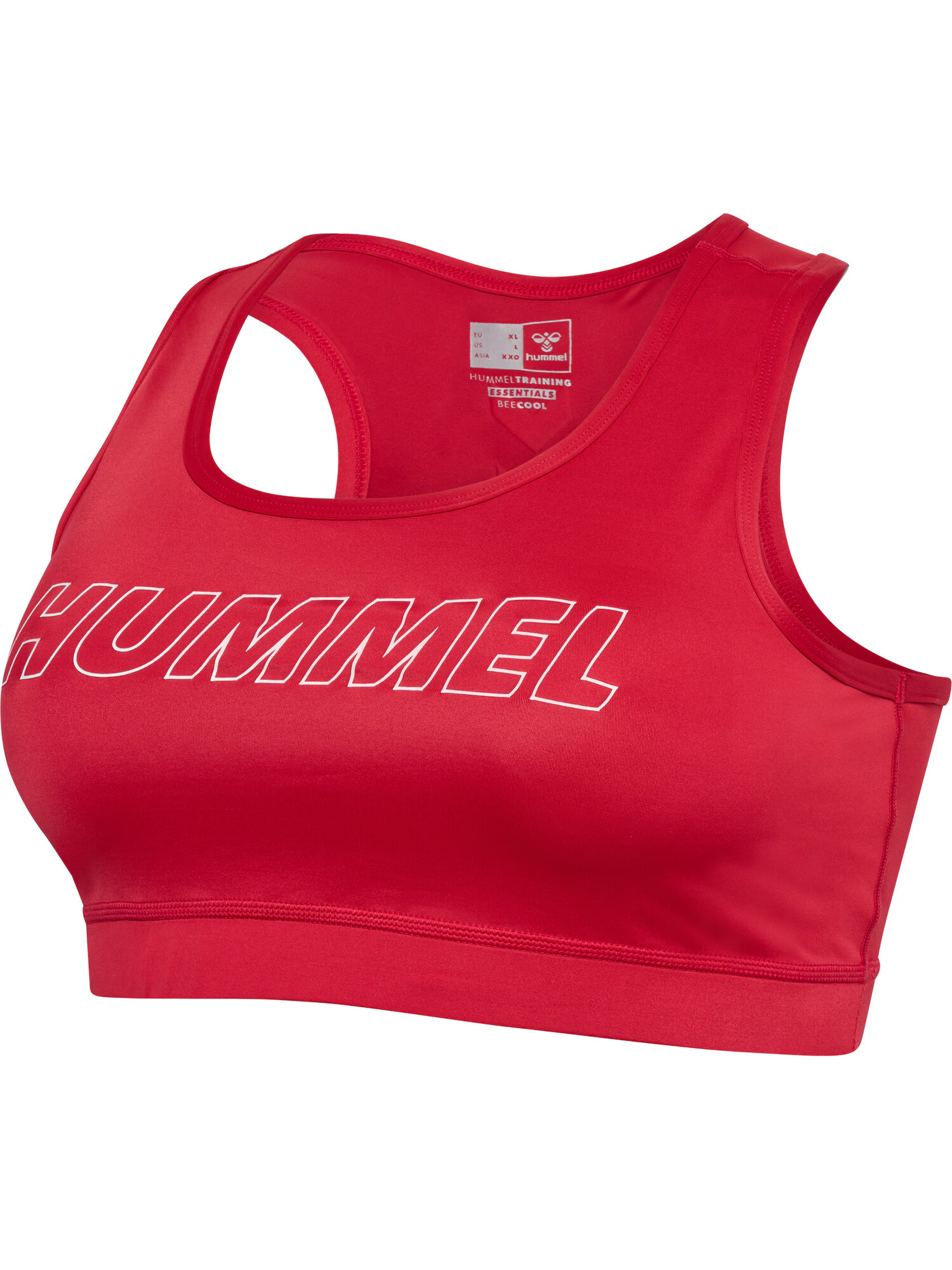 Hummel Sutien sport roșu / alb - Pled.ro