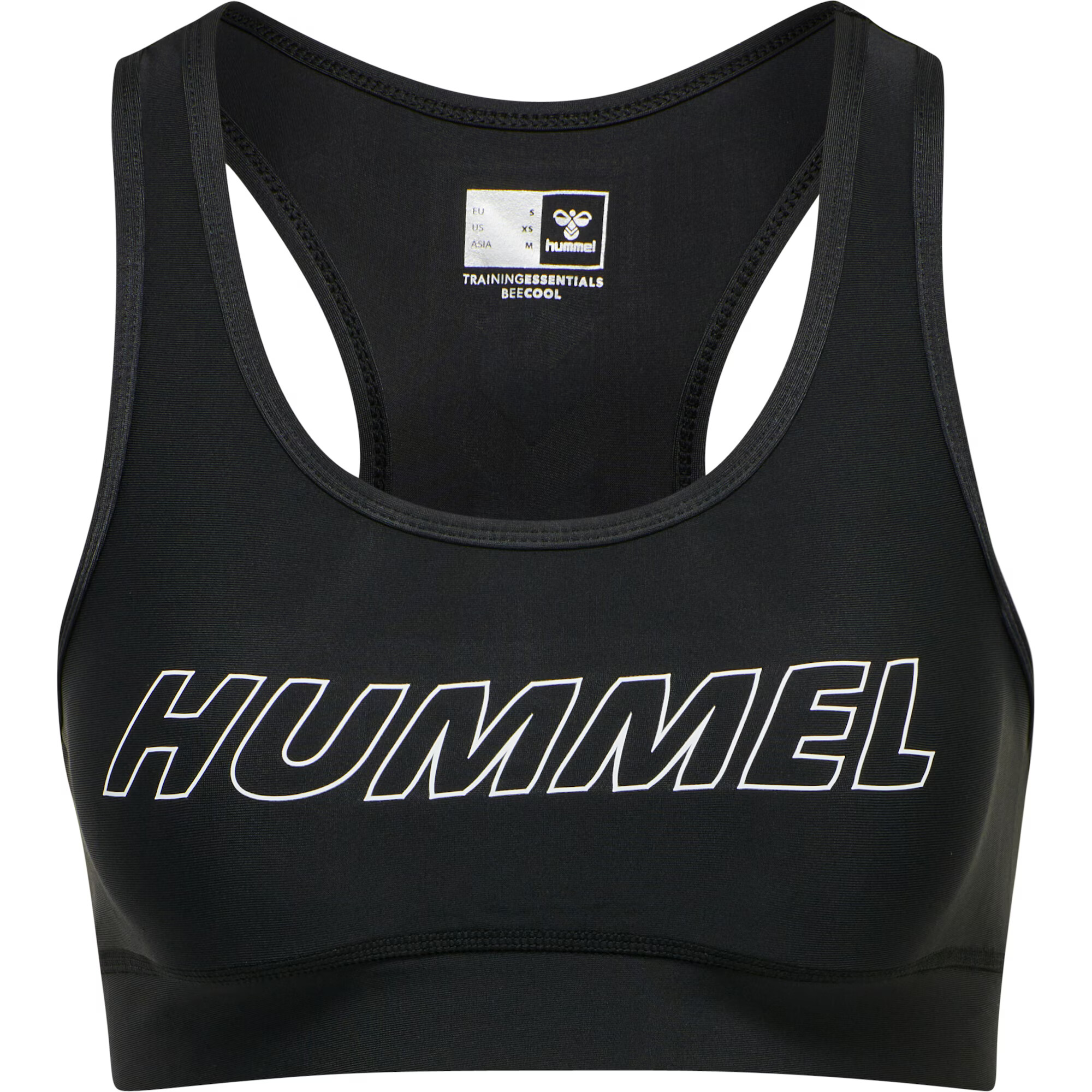 Hummel Sutien sport 'Tola' negru / alb - Pled.ro