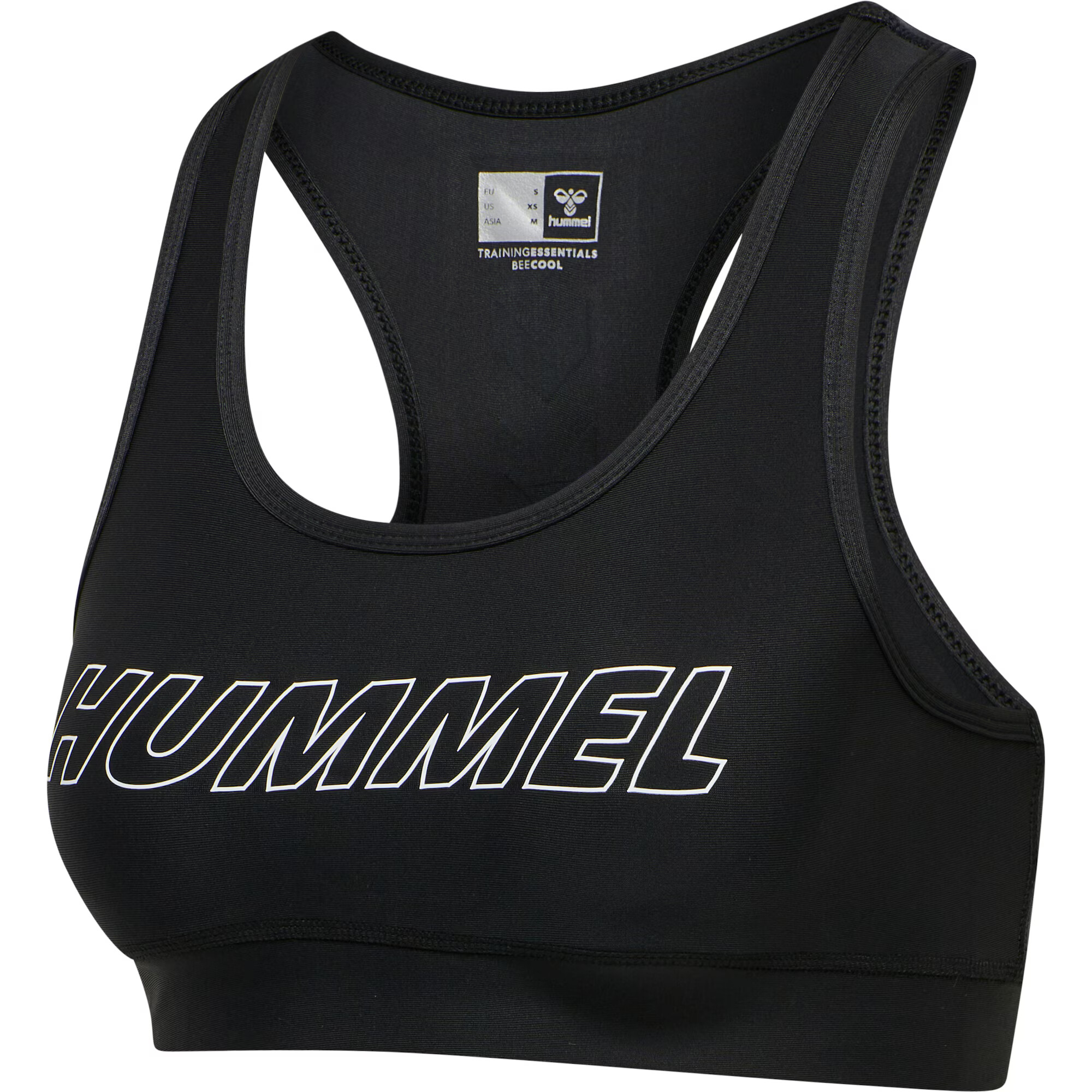 Hummel Sutien sport 'Tola' negru / alb - Pled.ro