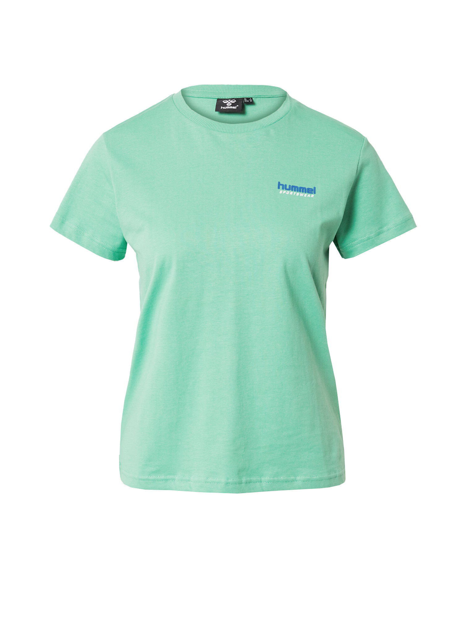 Hummel Tricou albastru / verde neon - Pled.ro