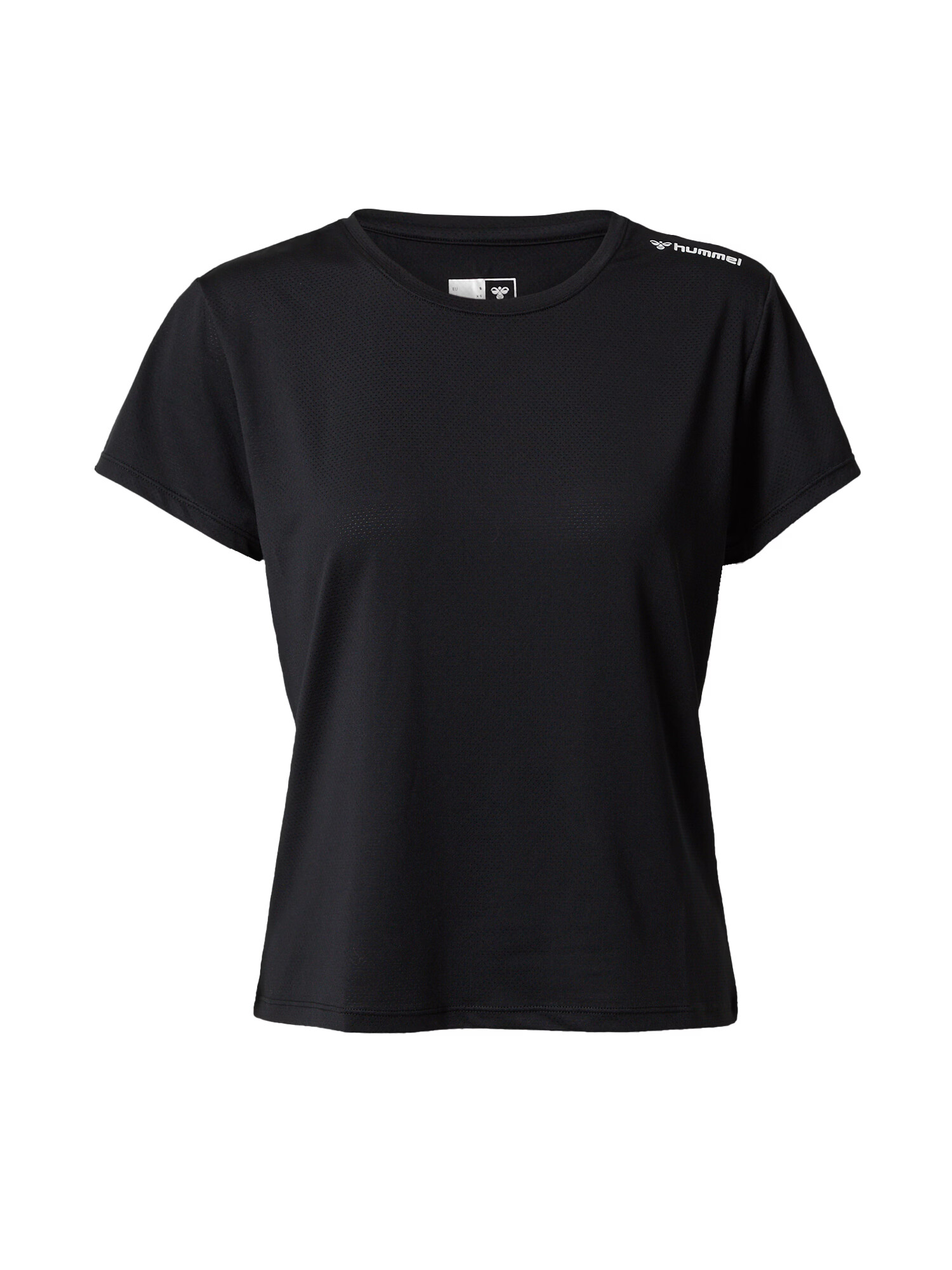 Hummel Tricou 'Aura' negru / alb - Pled.ro