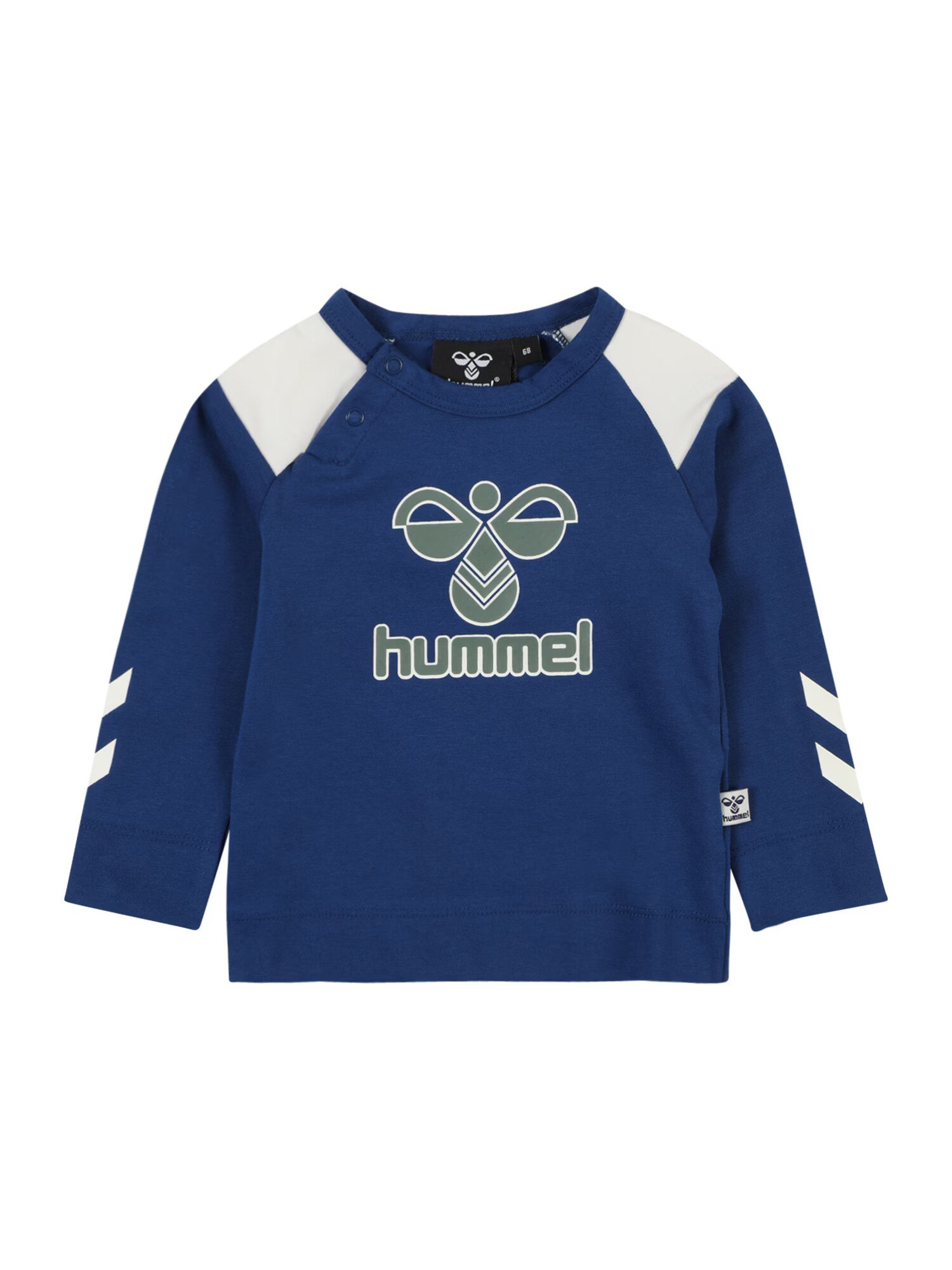 Hummel Tricou 'DEVON' bleumarin / verde / alb - Pled.ro