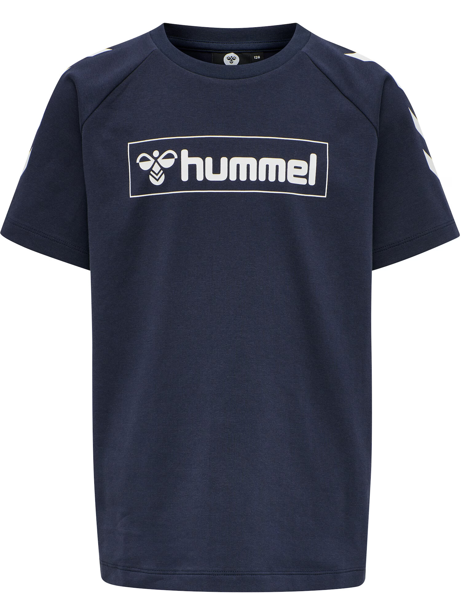 Hummel Tricou funcțional albastru închis / alb - Pled.ro