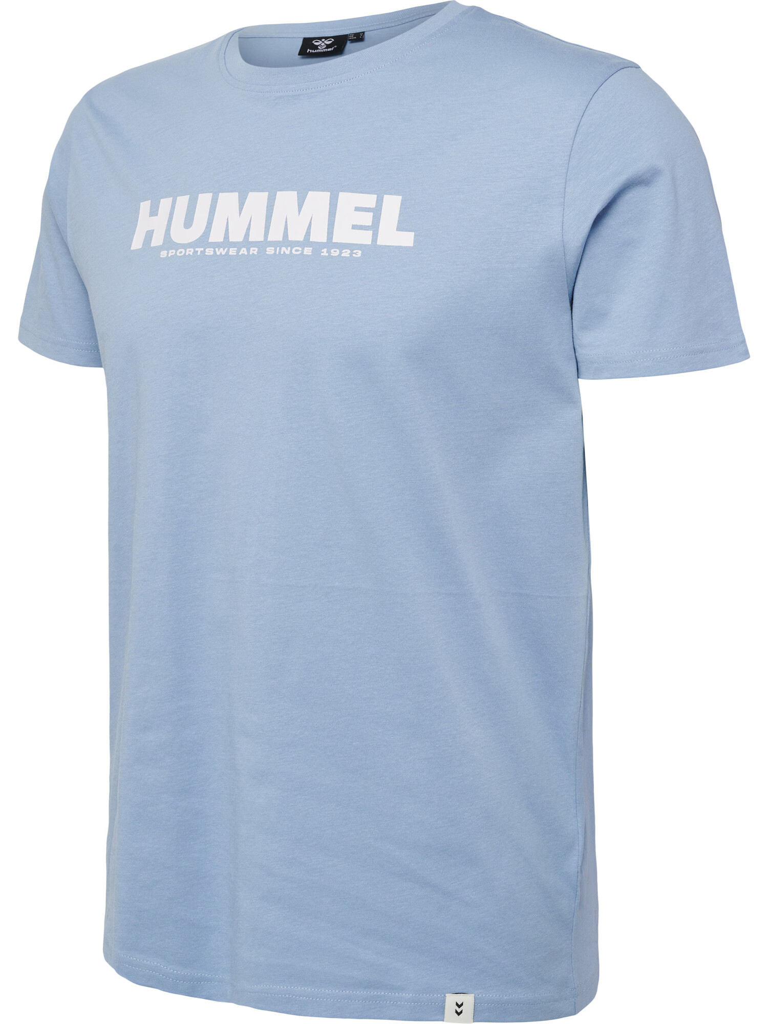 Hummel Tricou funcțional albastru porumbel / alb - Pled.ro