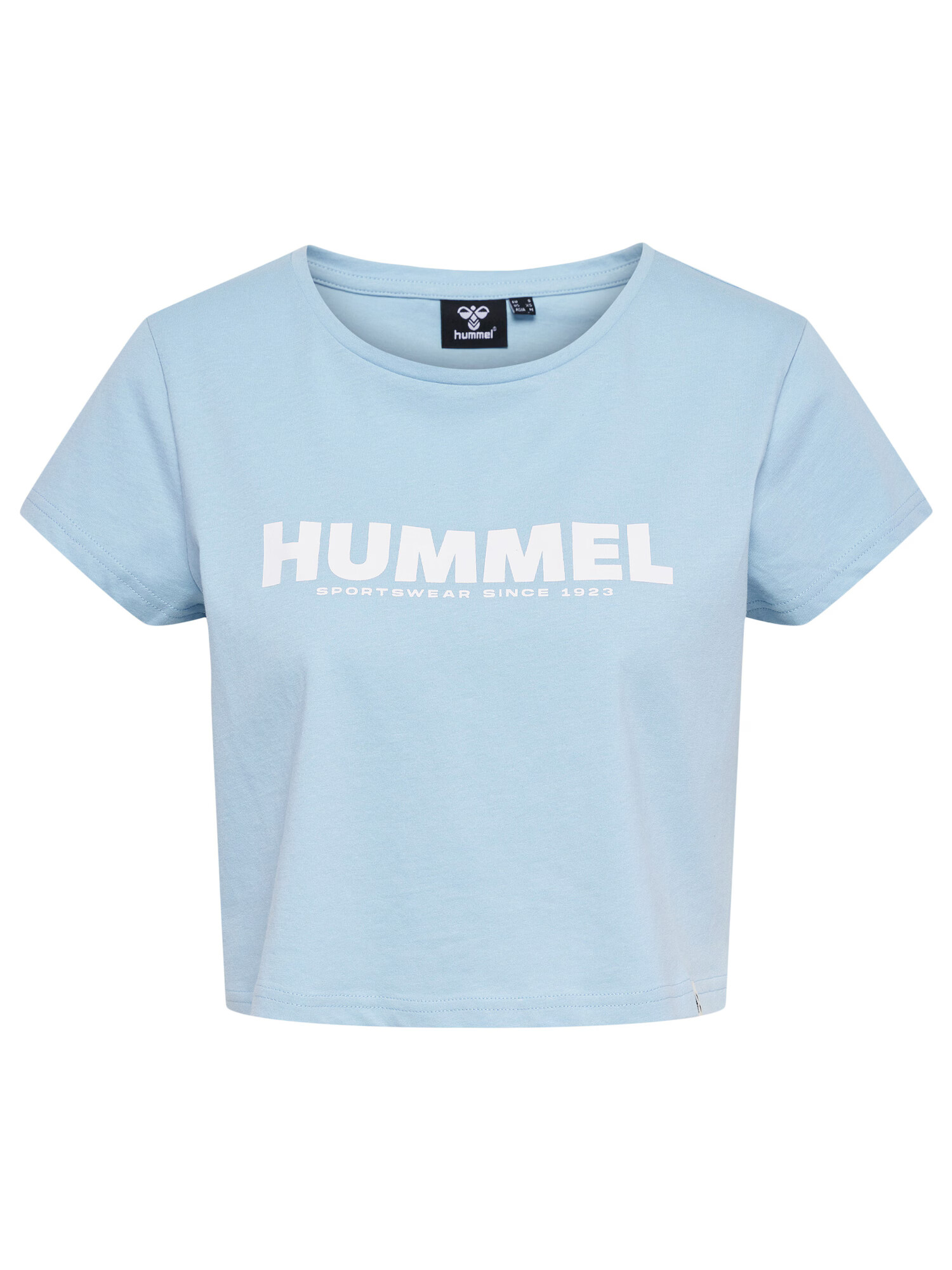 Hummel Tricou funcțional azuriu / alb - Pled.ro